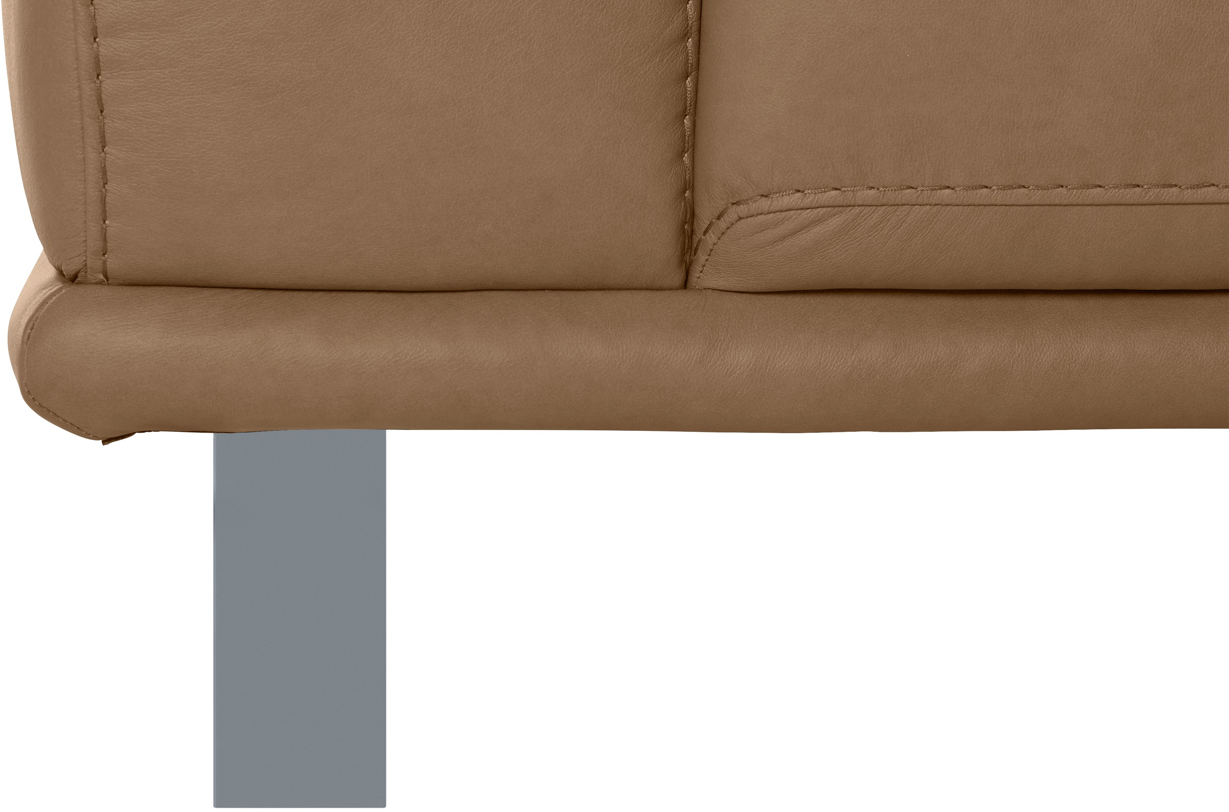 W.SCHILLIG 2,5-Sitzer »montanaa«, mit Metallkufen in Silber matt, Breite 232 cm