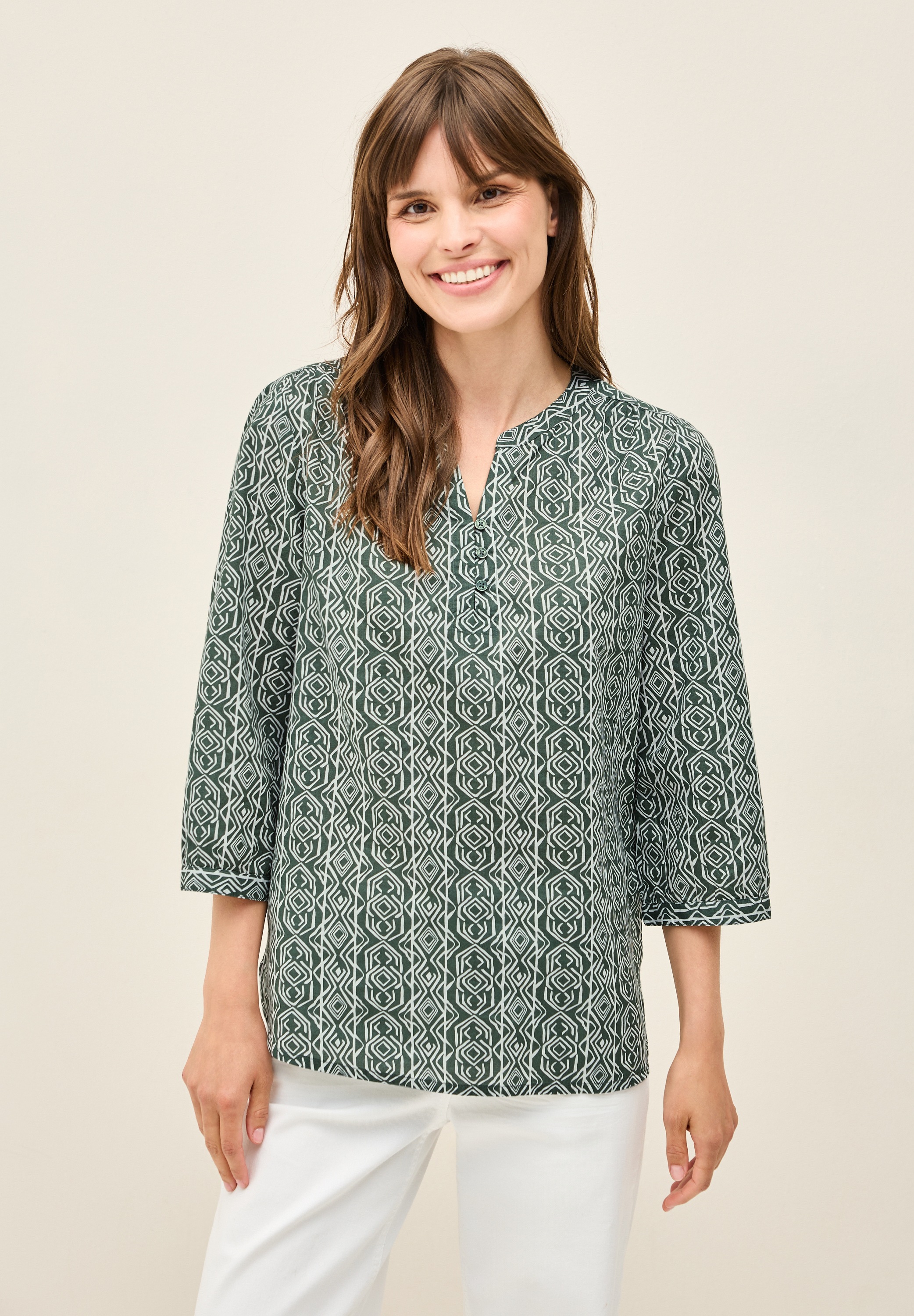 Cecil Shirtbluse, mit 3/4 Ärmeln günstig online kaufen