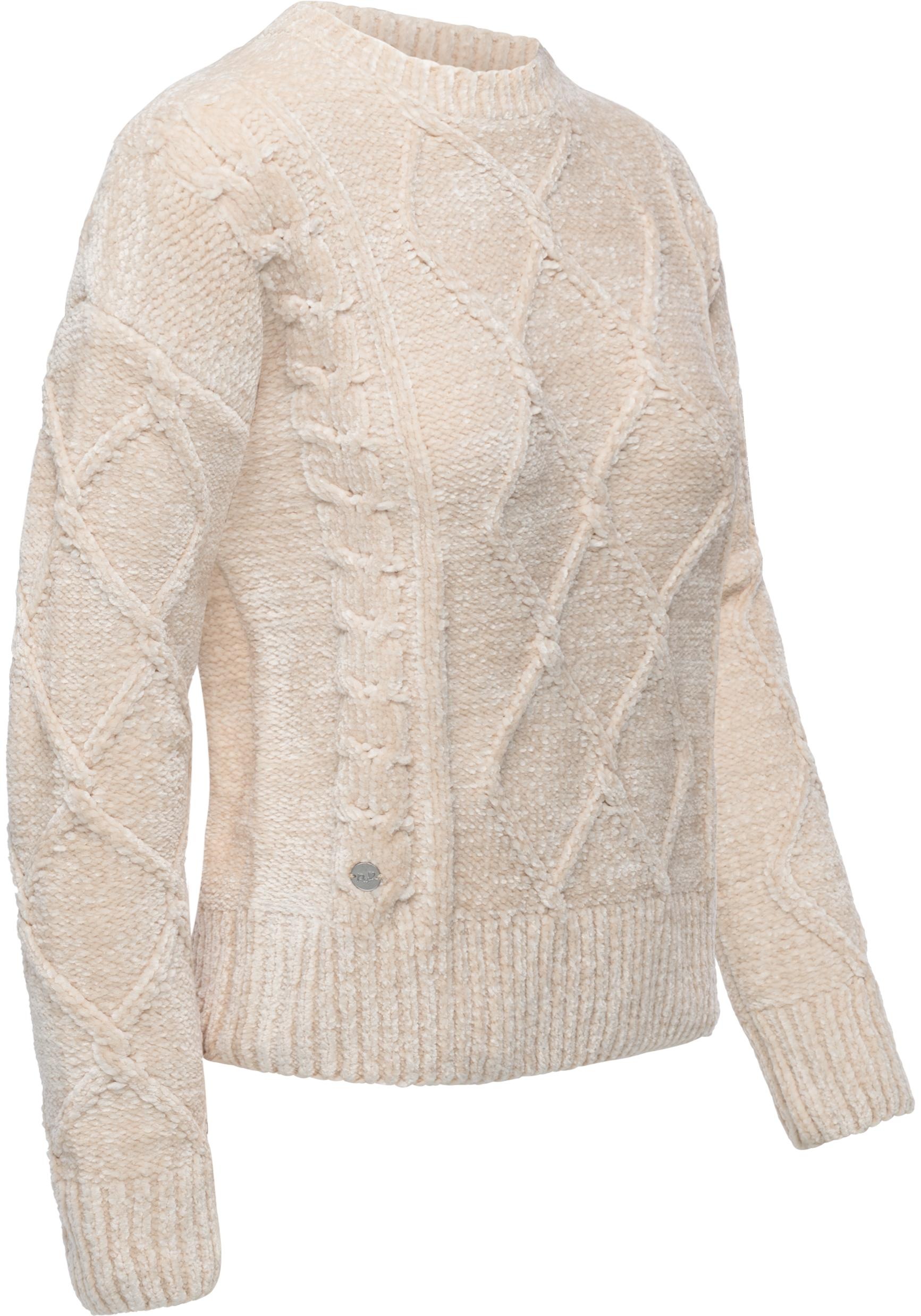 Ragwear Strickpullover »Jannina« Gestrickter gemusterter Pullover