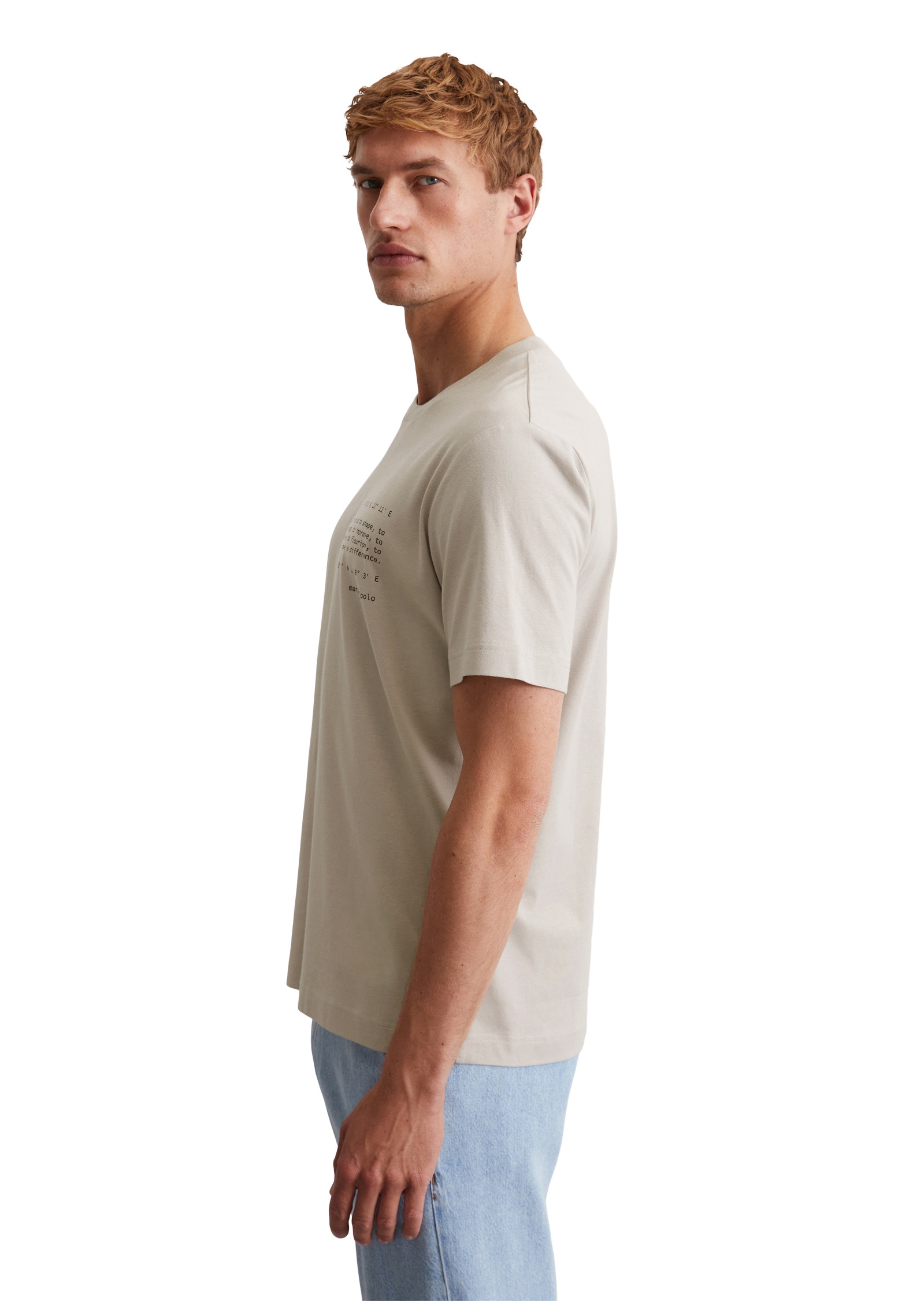 Marc O'Polo T-Shirt »aus reiner Bio-Baumwolle«