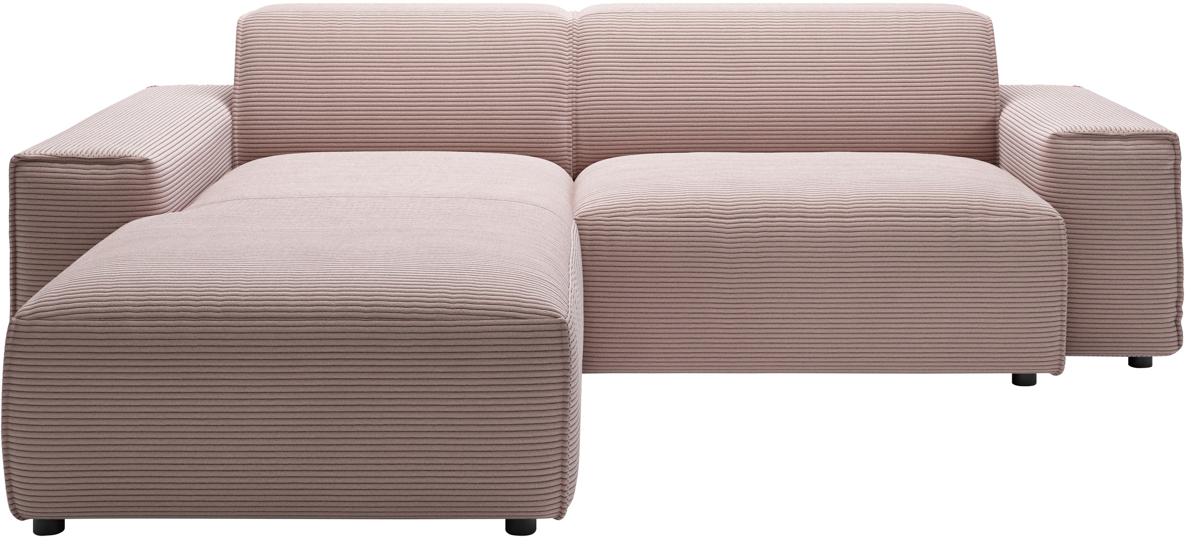 andas Ecksofa »Glimminge L-Form auch in Breitcord, Feincord + Easy care-Bezug,«, Breite 234, Zierkissen