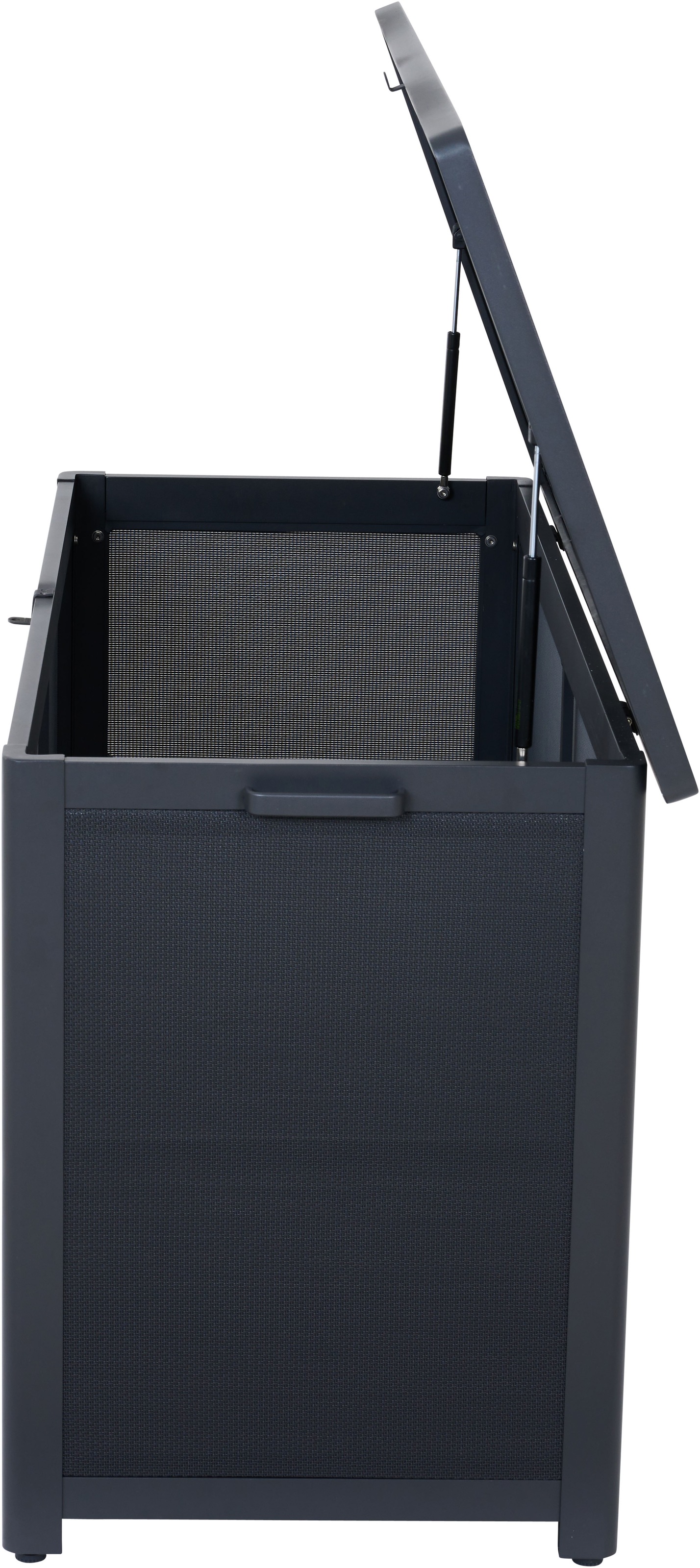 Siena Garden Kissenbox Gestell aus Aluminium, Ranotex® Bezug, 135x59x75cm anthrazit