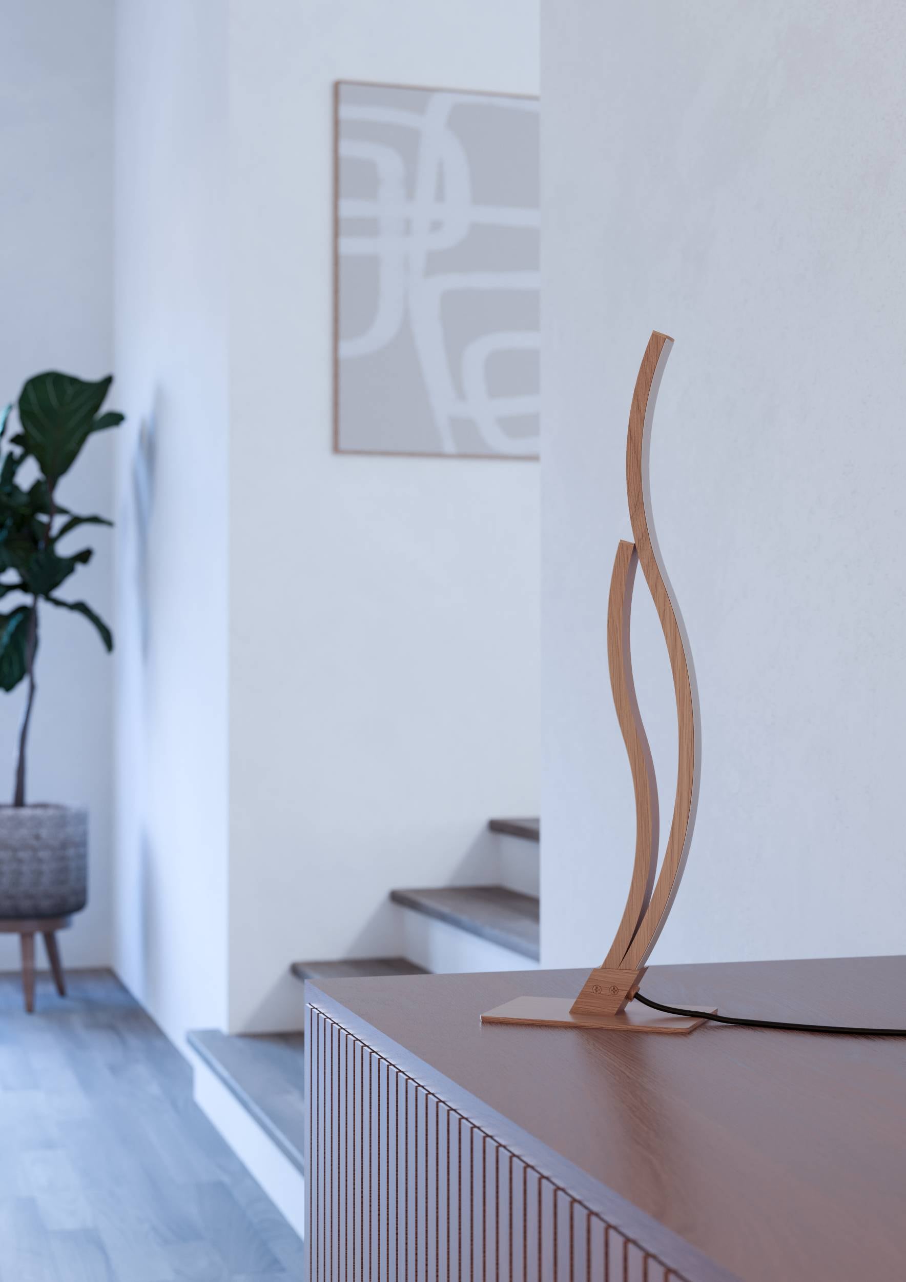 EGLO Tischleuchte »Grisolia Nachttischlampe, Tischlampe, Metall und Kunststoff, Lampe« LED-Modul 1 Stk. Neutralweiß