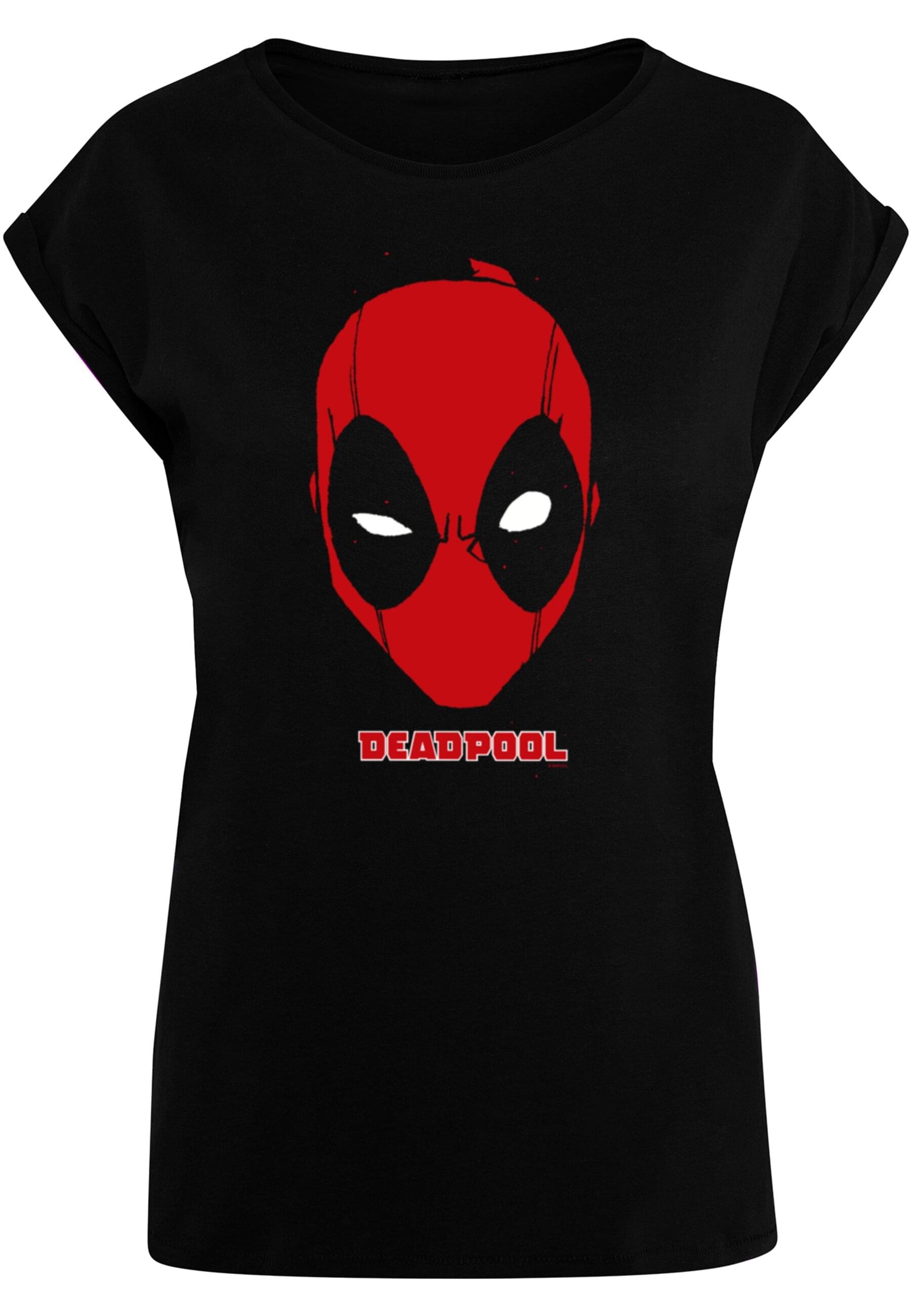 ABSOLUTE CULT T-Shirt "ABSOLUTE CULT Damen Ladies Deadpool - Mask T-Shirt" günstig online kaufen