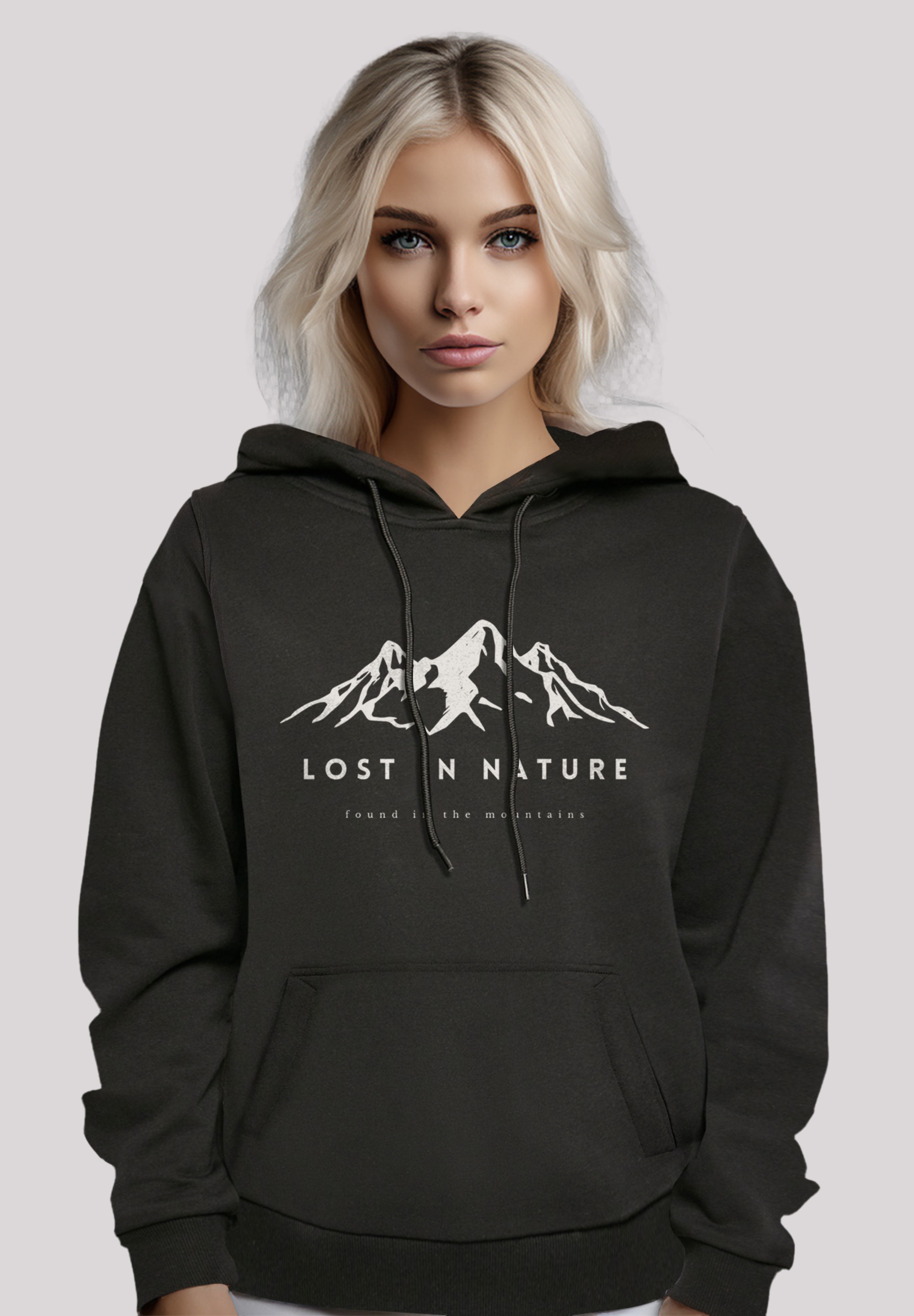 F4NT4STIC Kapuzenpullover "Lost in nature", Hoodie, Warm, Bequem