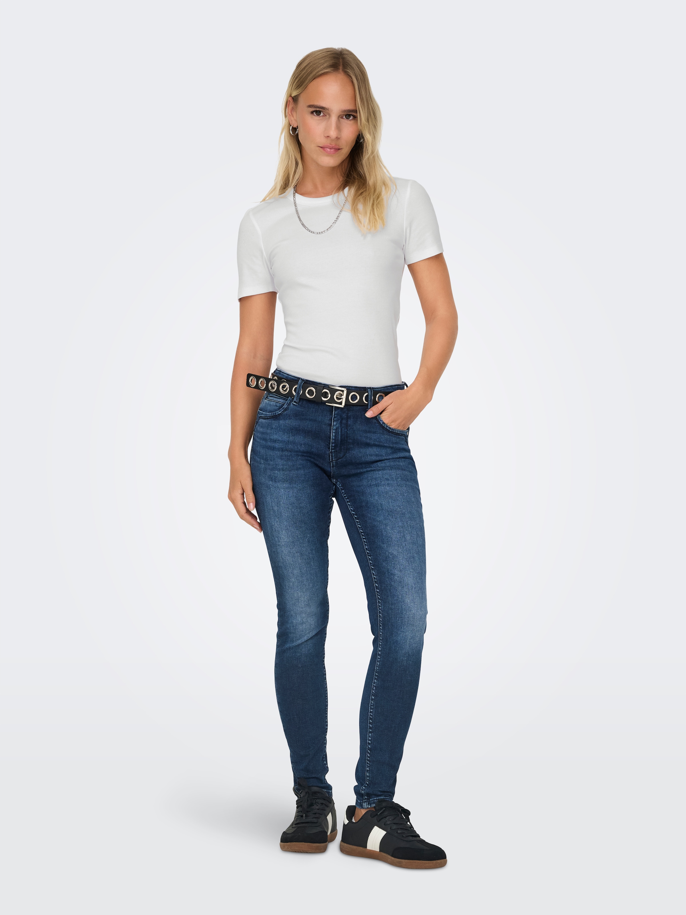 ONLY Kurzarmshirt »ONLEASY S/S O-NECK TOP BOX JRS«