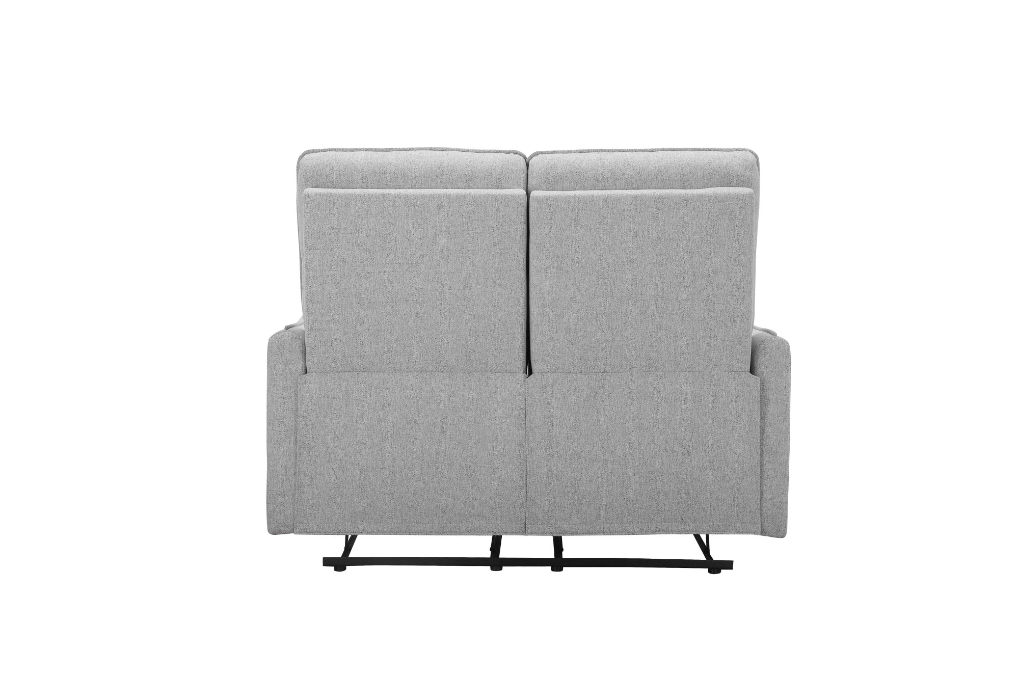 Dorel Home 2-Sitzer »Lugo, Kinosofa mit Reclinerfunktion in Kunstleder und Webstoff«, mit manueller Relaxfunktion in beiden Sitzen