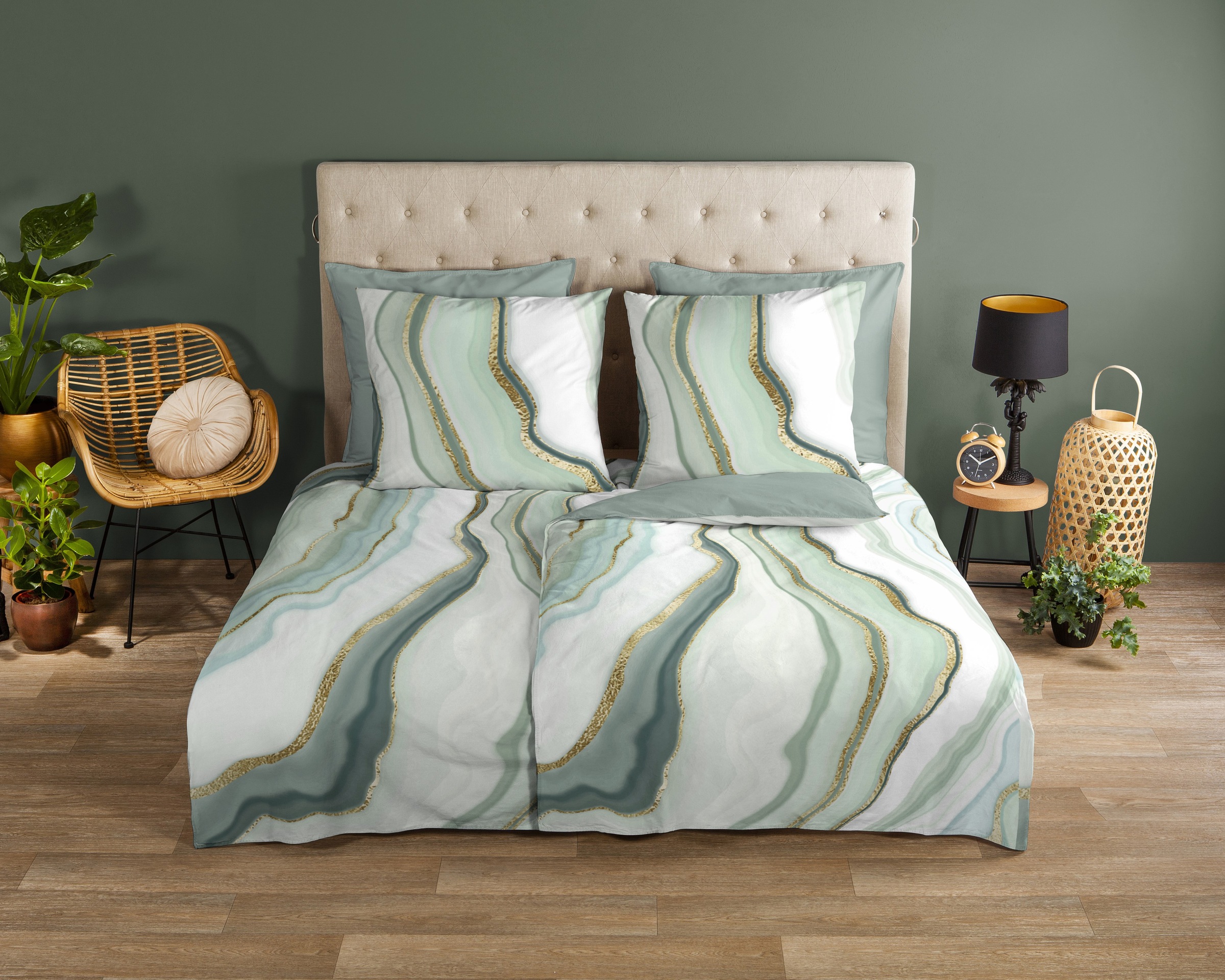 good morning Wendebettwäsche "Quincy" 2 Stk. 100% Baumwolle, Renforcé, Reiß günstig online kaufen