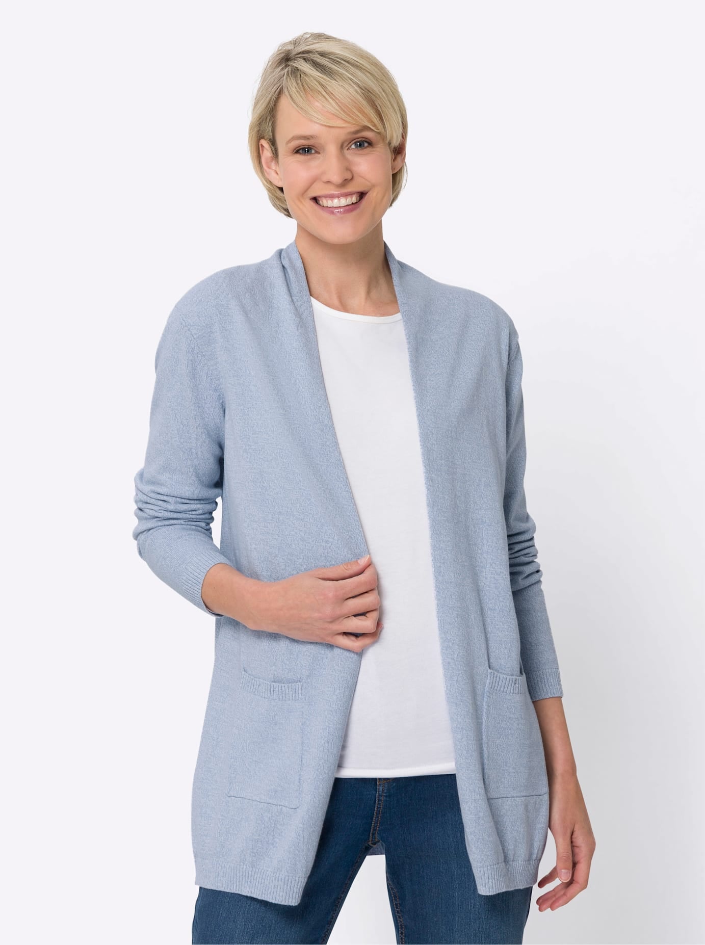 Classic Basics Longstrickjacke günstig online kaufen