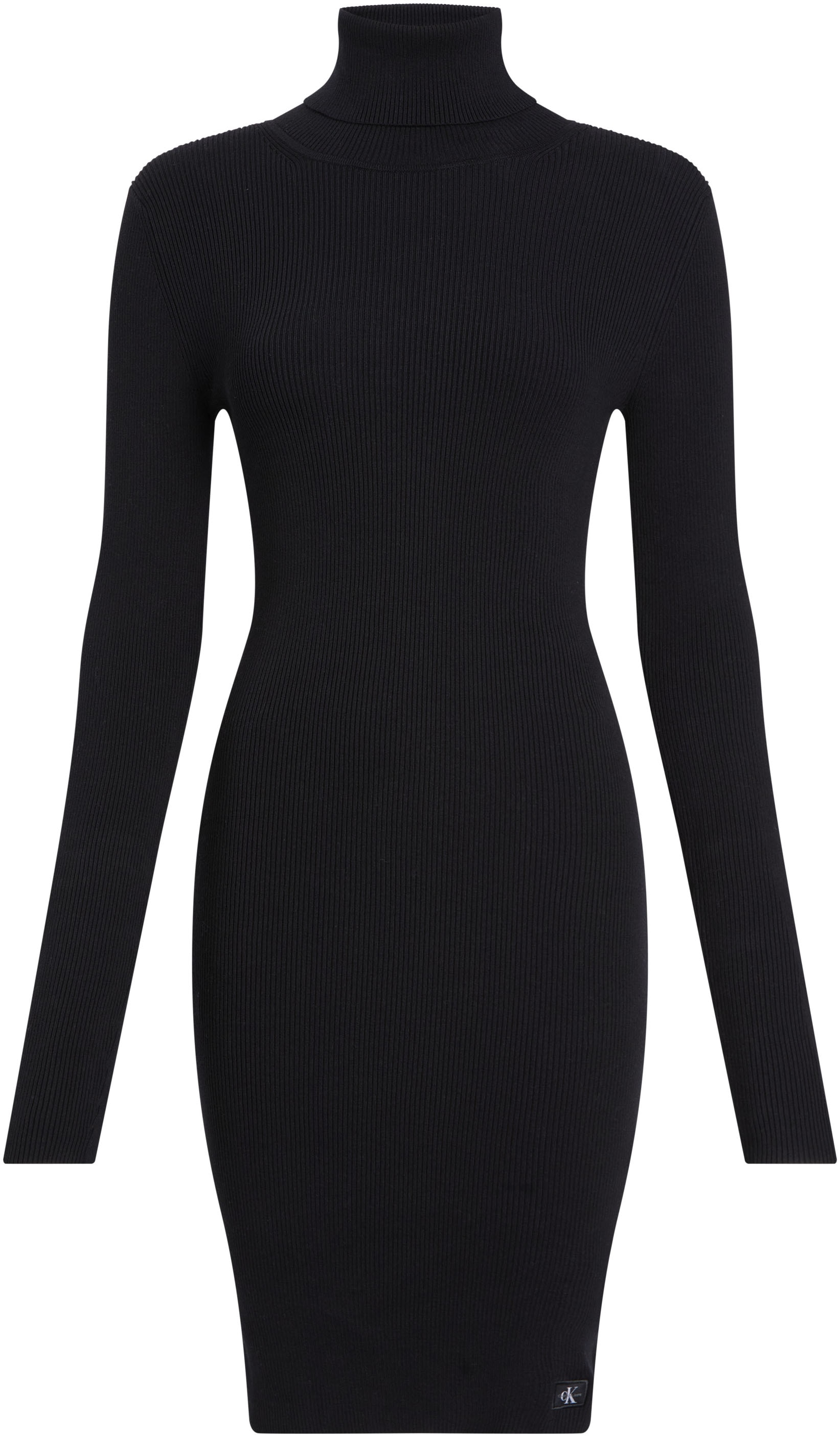 Calvin Klein Jeans Sweatkleid "WOVEN LABEL TIGHT SWEATER DRESS", mit Logopa günstig online kaufen