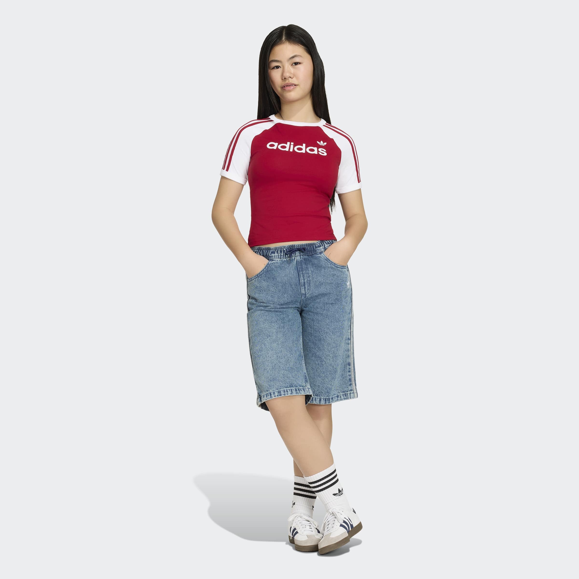 adidas Originals T-Shirt »3-STREIFEN SLIM«