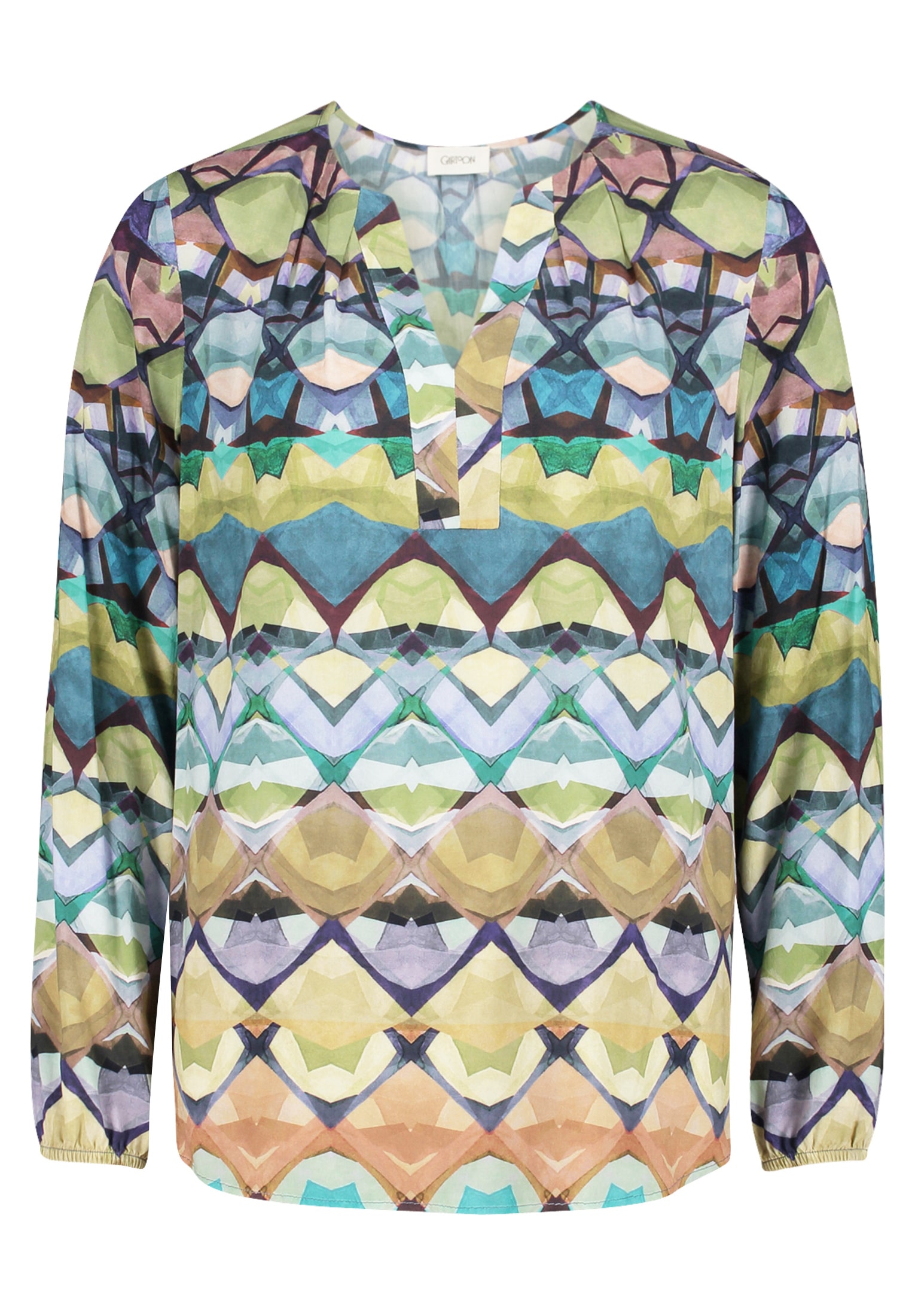 Cartoon Schlupfbluse »Damen mit Muster«