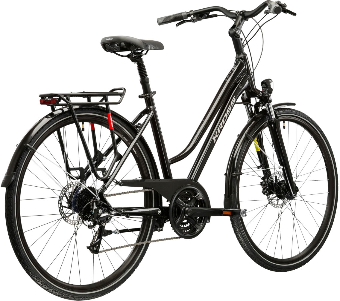 Kross Trekkingrad »Trans 4.0«, 24 Gang, Shimano, ACERA M3020 Schaltwerk, Kettenschaltung