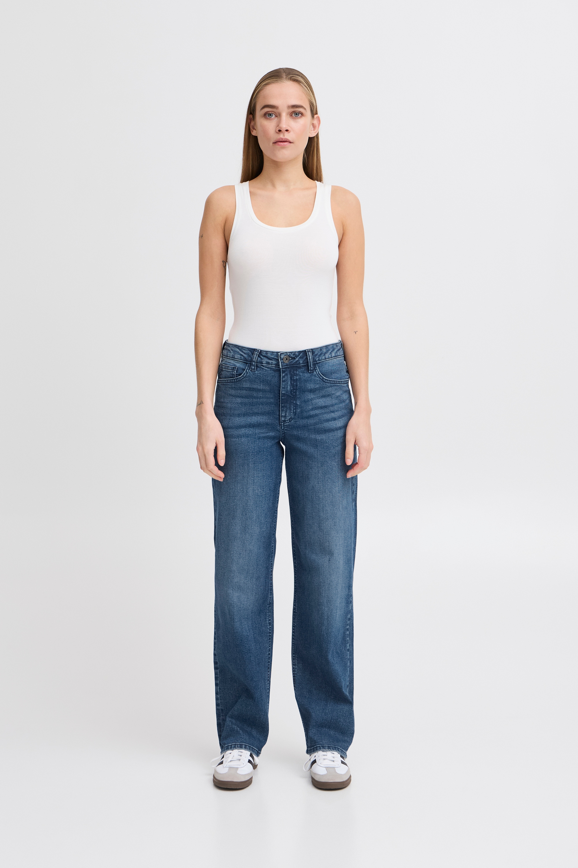 Ichi Regular-fit-Jeans »Damen Jeans IHTWIGGY«