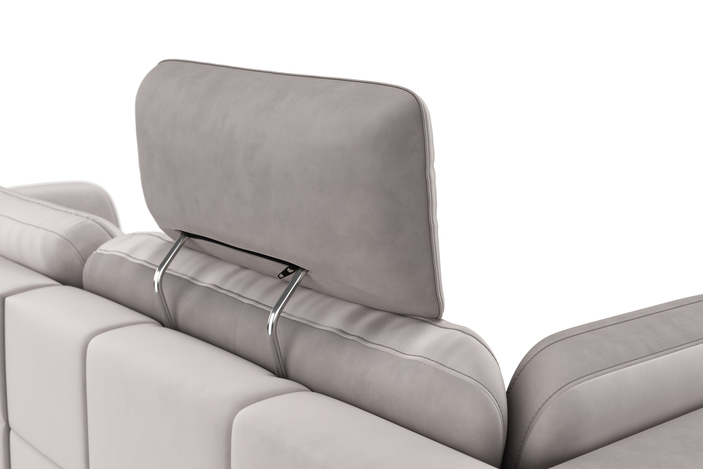 sit&more Ecksofa »Bendigo L-Form«, inklusive Sitztiefenverstellung, Bodenfreiheit 15 cm, in 2 Fußfarben