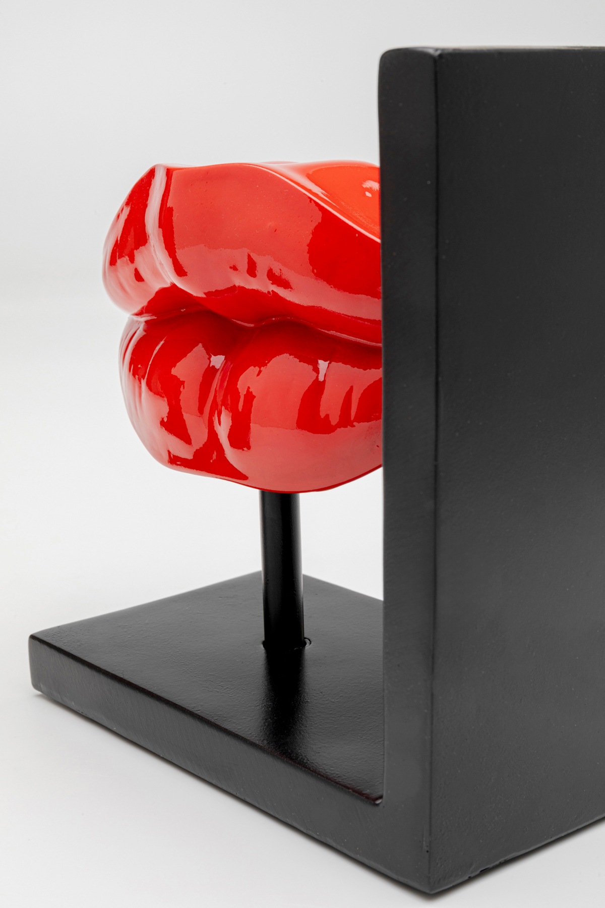 Kare Design Buchstütze »Lips Rot« aus Polyresin