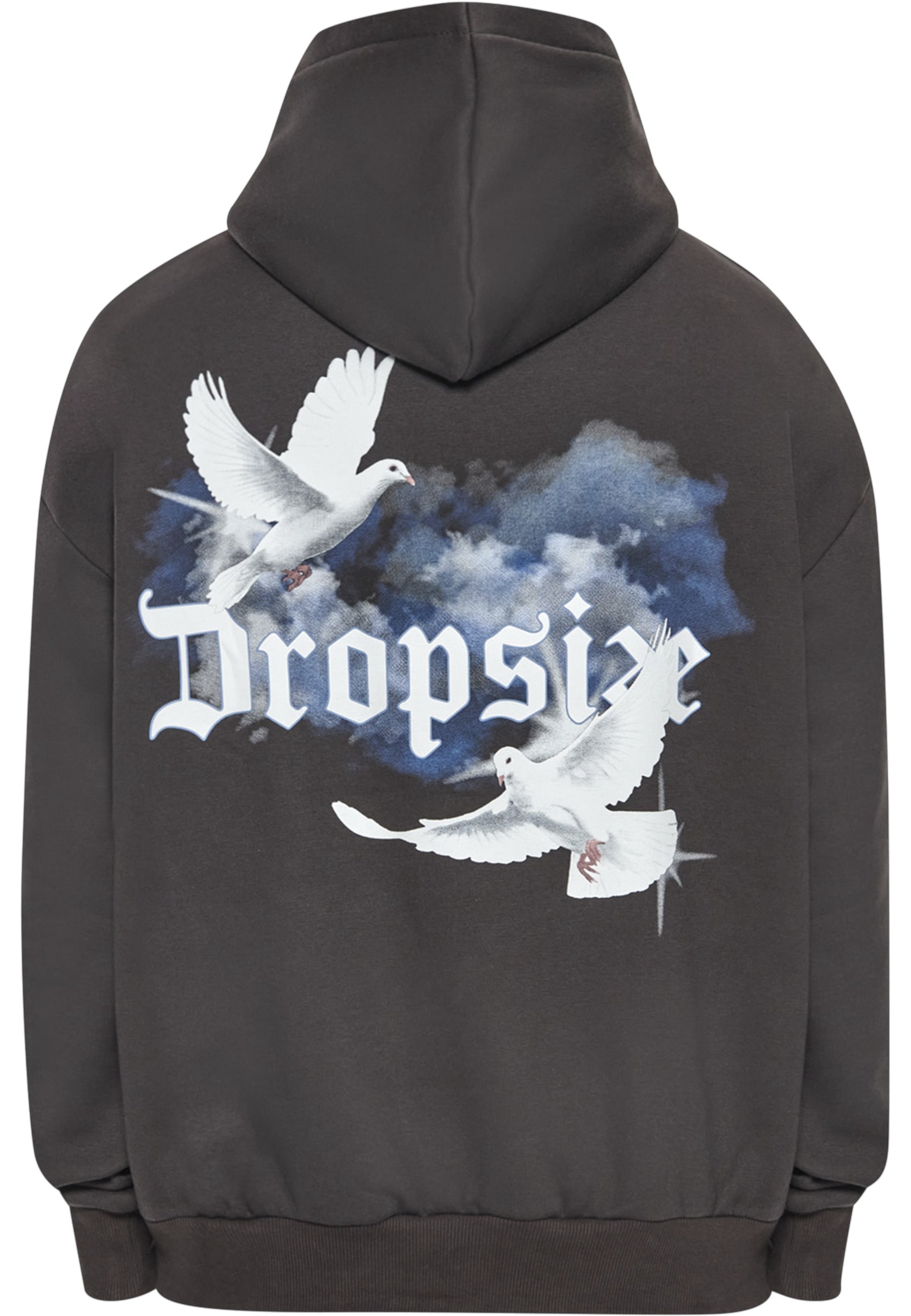Dropsize Kapuzenpullover »Dropsize Herren Dropsize Heavy Cloud Dove Hoodie« 1 Stk.