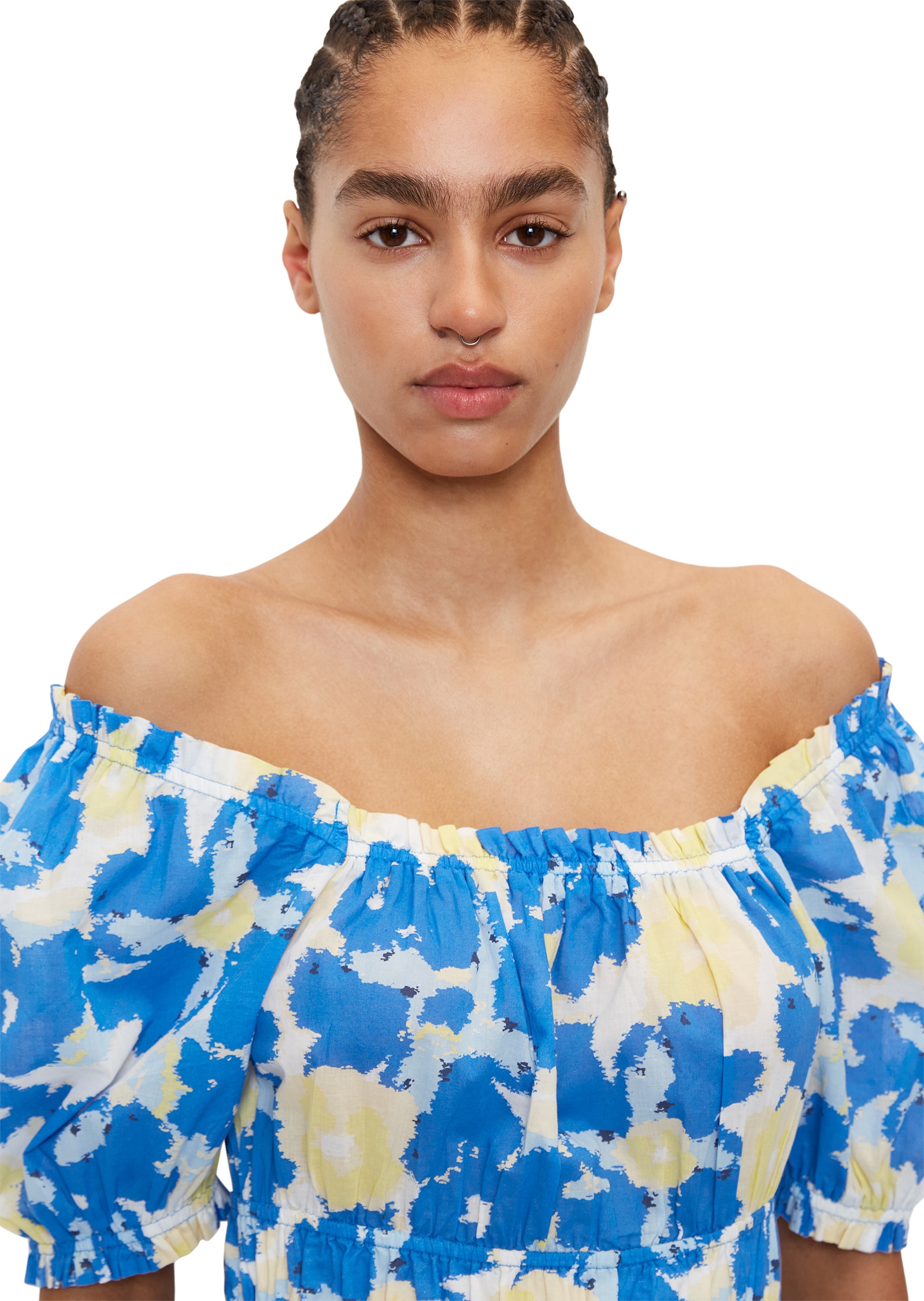 Marc O'Polo DENIM Druckkleid »aus Organic Cotton-Voile«