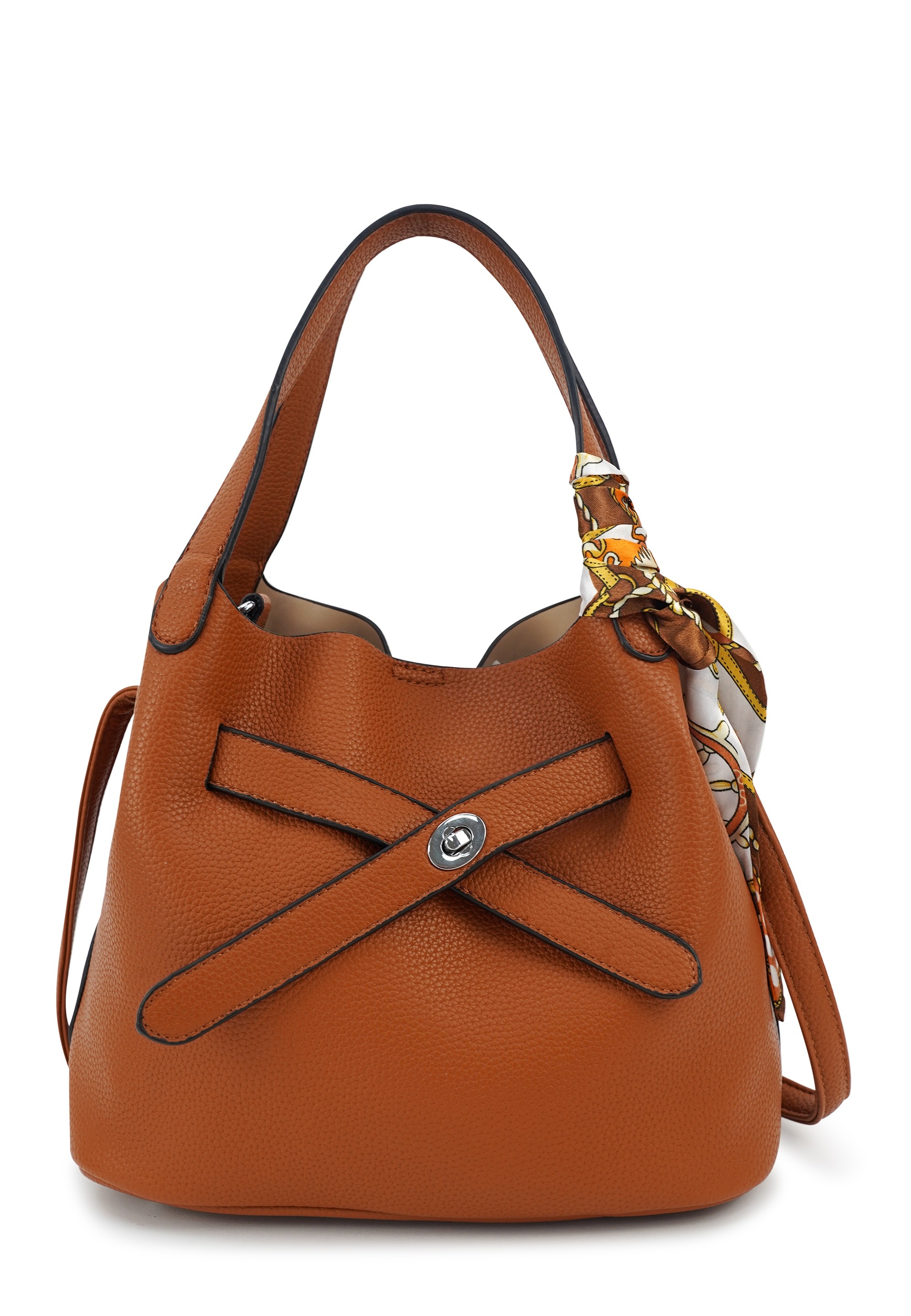 Harpa Schultertasche "MALU" mit dekorativem Schal günstig online kaufen