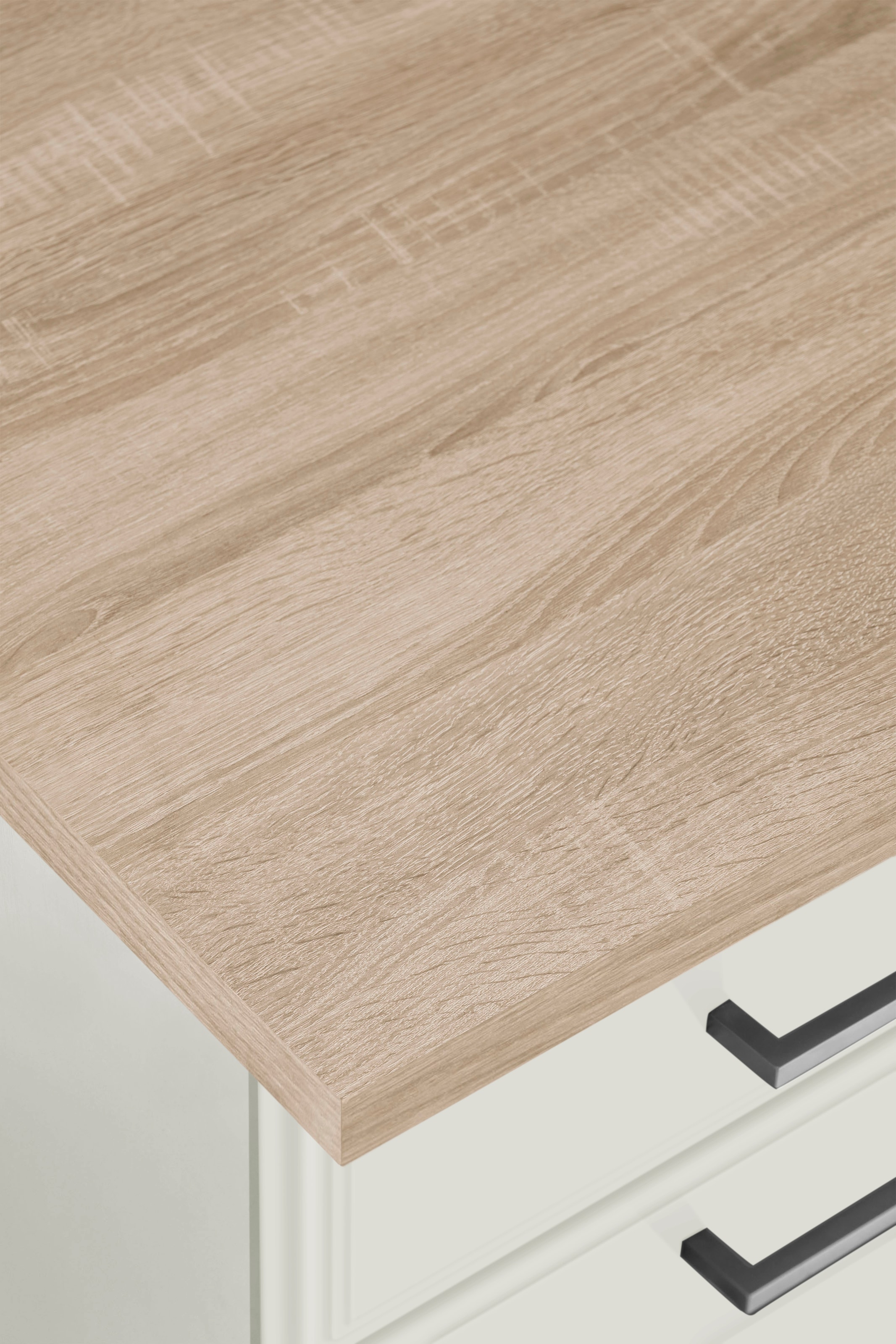 KOCHSTATION Küchenzeile »KS-Stockholm« Breite 360 cm, mit hochwertigen MDF Fronten im Landhaus-Stil