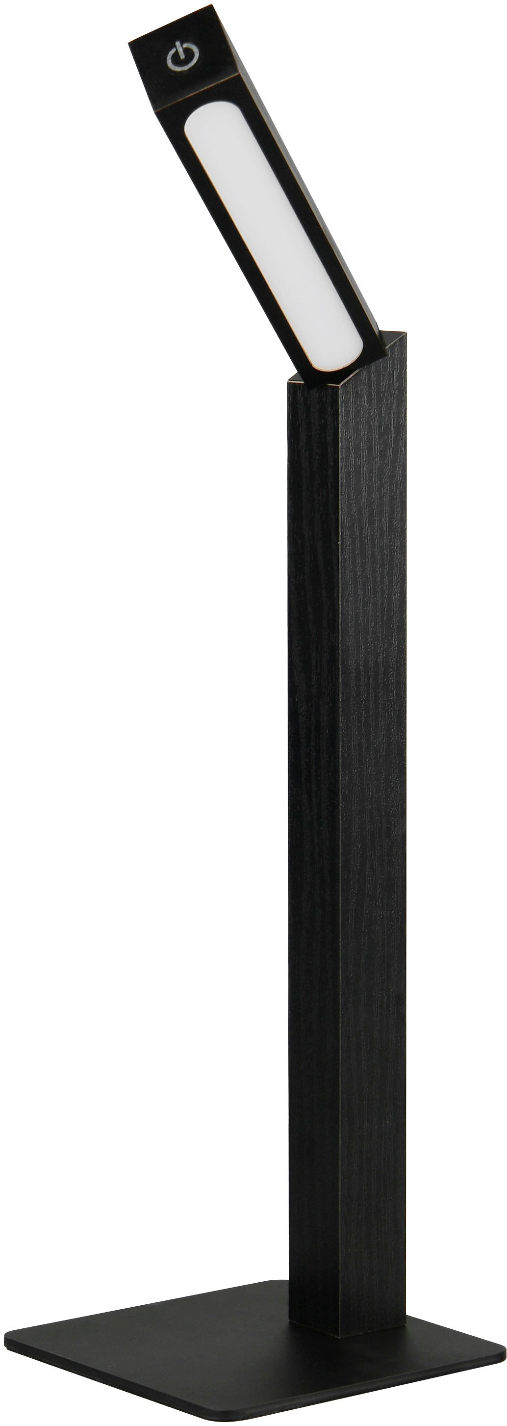 REALITY Leuchten LED Tischleuchte »SKIP, magnetische Touch-Tischlampe aus Holz, Leuchtenkopf abnehmbar«, 1 flammig, Leuchtmittel LED-Board | LED fest integriert, On/Off Touch und Dimmschalter, USB-Ladeanschluss, Akku-Laufzeit 3h