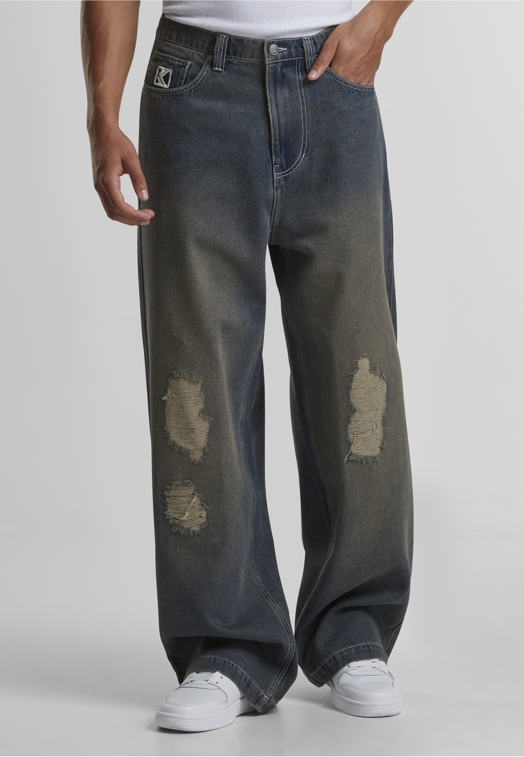 Karl Kani Bequeme Jeans »Karl Kani OG Distress Relaxed Baggy«