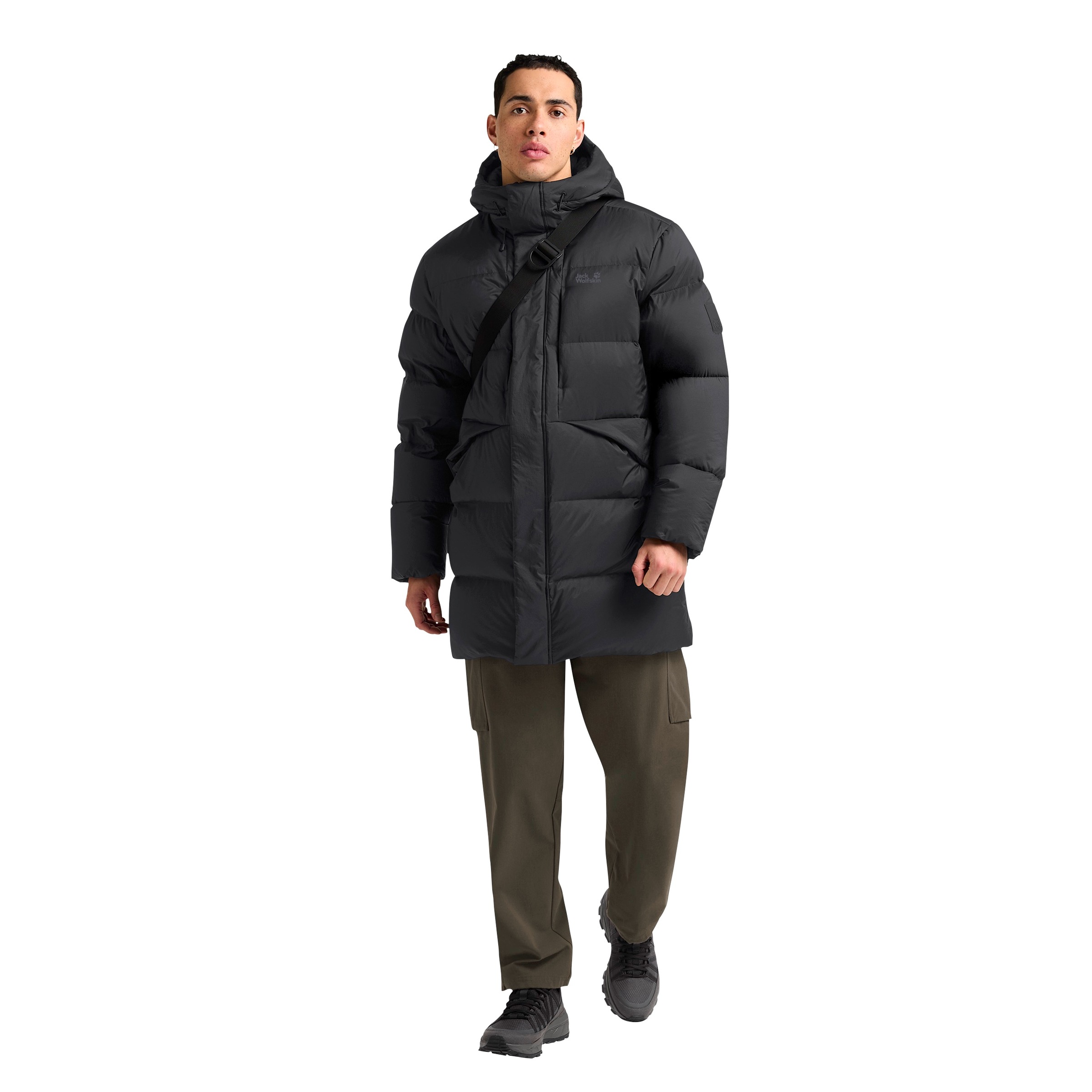 Thumbnail - Jack Wolfskin Daunenjacke "ICY HILL COAT" mit Kapuze Wärmend, winddicht, Daunenparka