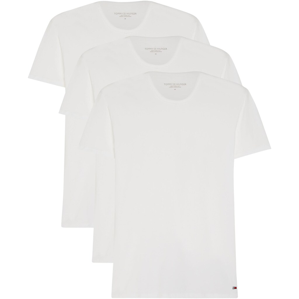 Tommy Hilfiger Underwear Rundhalsshirt »STRETCH CN TEE SS 3PACK«, (Packung, 3 tlg., 3er-Pack)