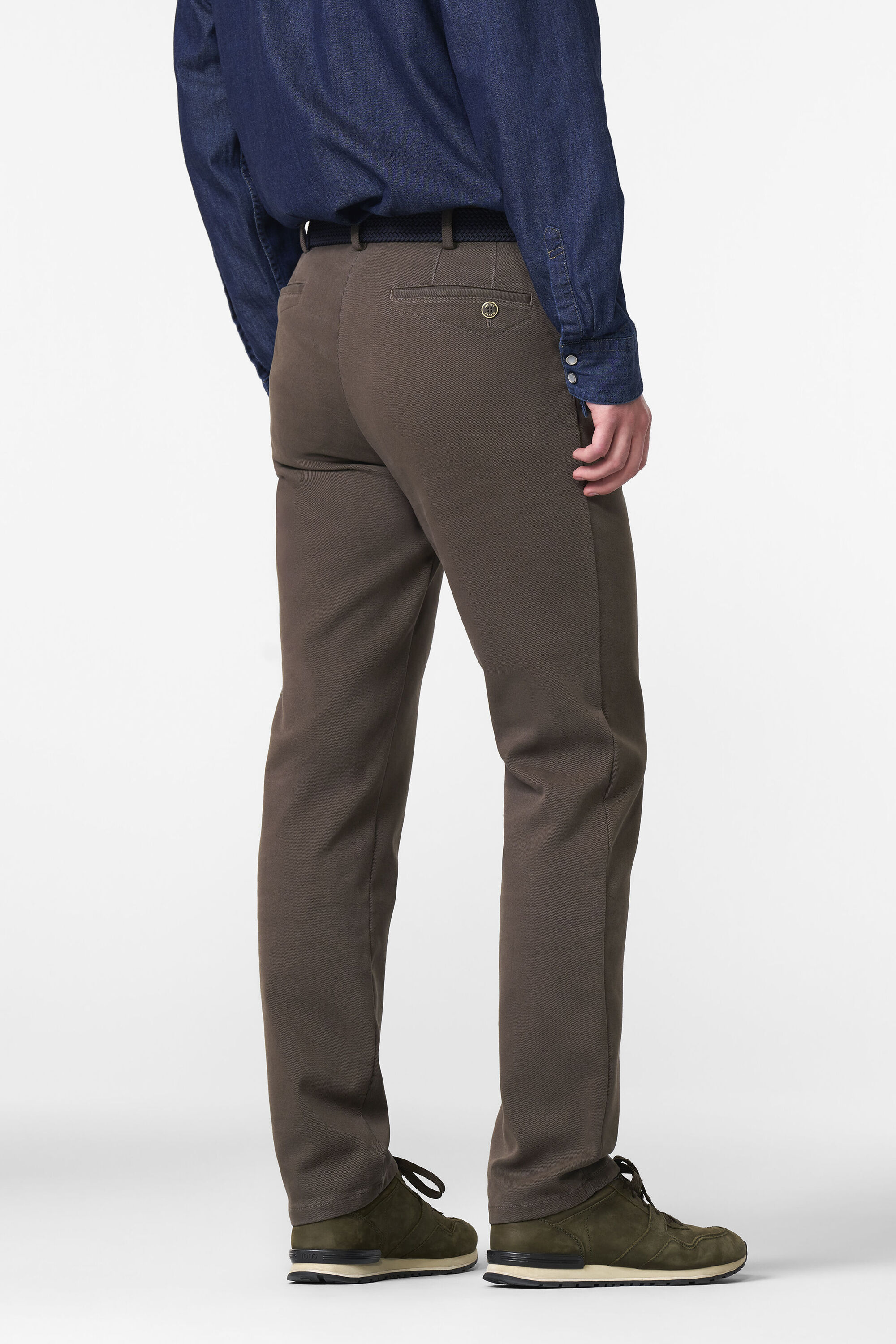 Thumbnail - MEYER Chinos "DUBLIN" aus warmem Winter-Twill