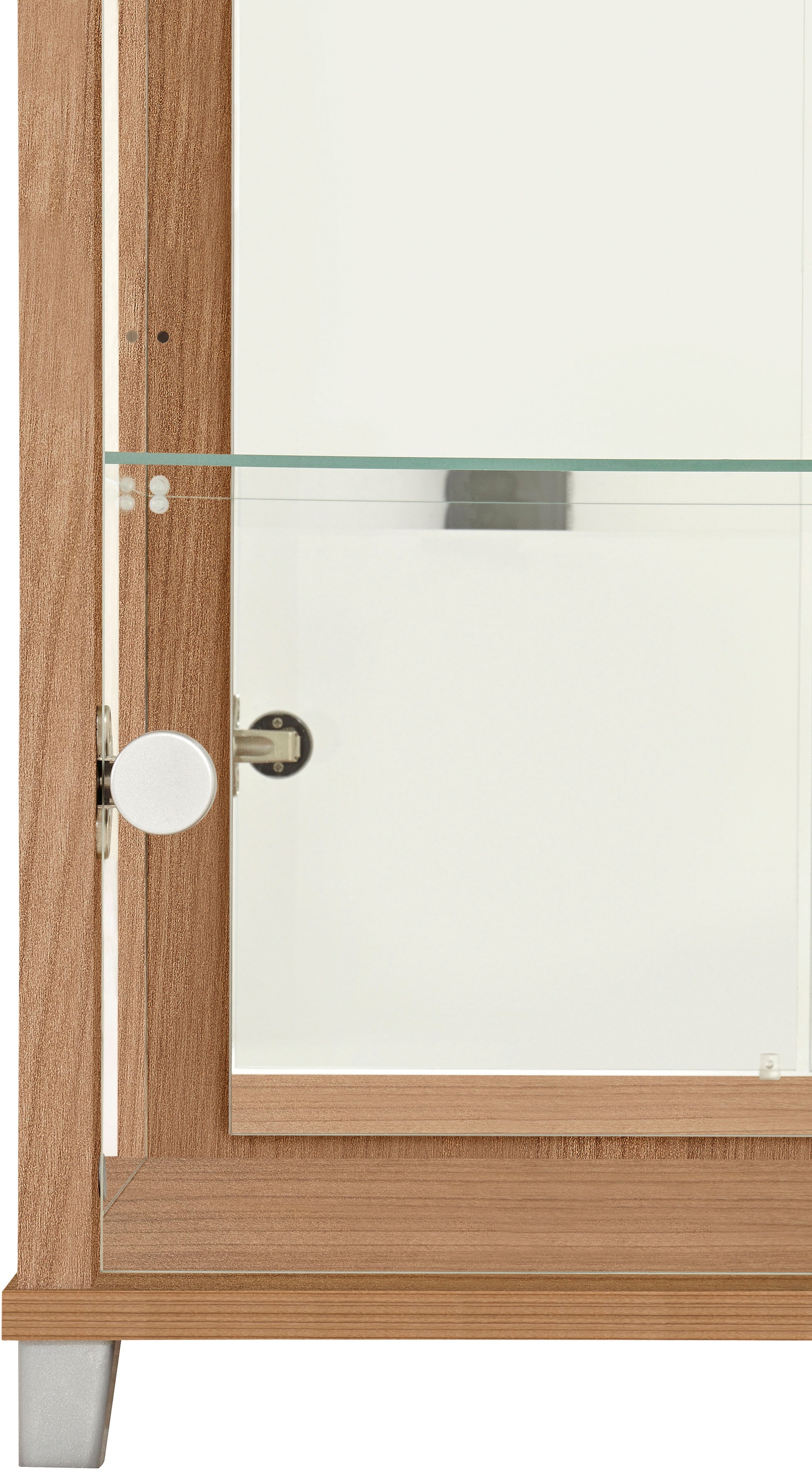 fif möbel Vitrine »OPTIMA«, Standvitrine/Glasvitrine 2x Glastür,perfekt für Sammler,Sammlervitrine