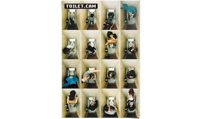 Reinders! Poster »Poster Toilet.Cam 2 family«, Schriftzug, (1 St.) kaufen