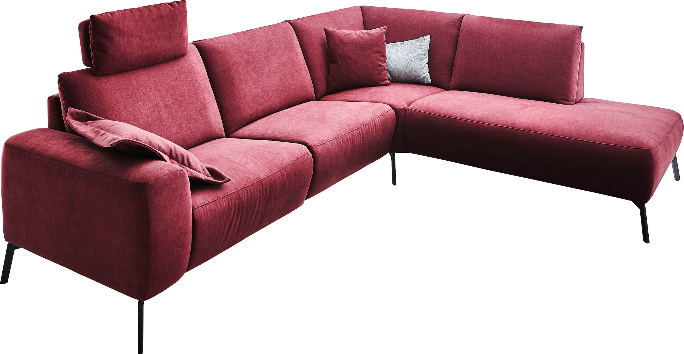 Home affaire Ecksofa "Bellini L-Form" incl. motorischer Relaxfunktio, wahlw günstig online kaufen