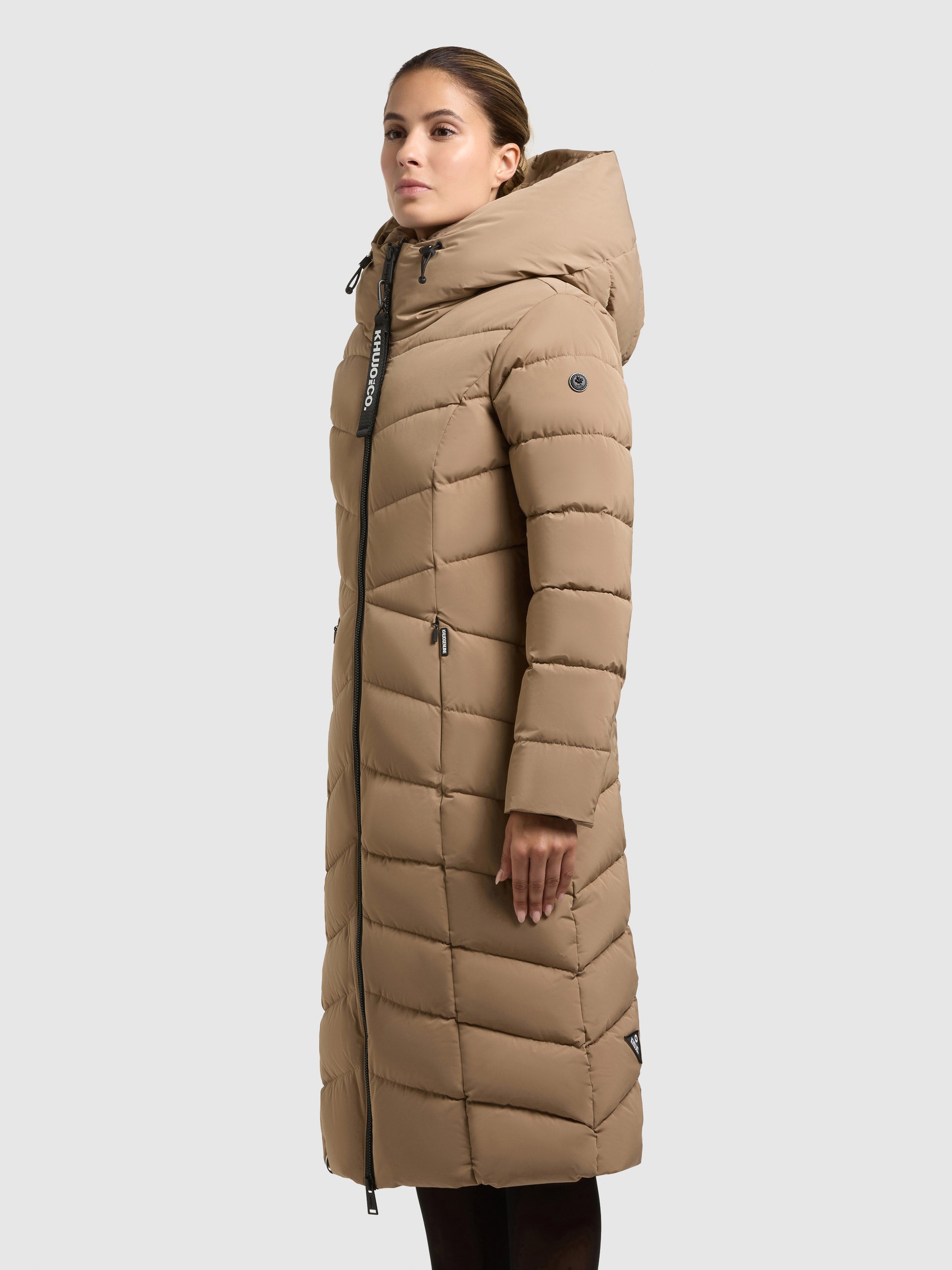 Thumbnail - khujo Steppmantel "FISKA" Kapuze mit elastischem Kordelzug