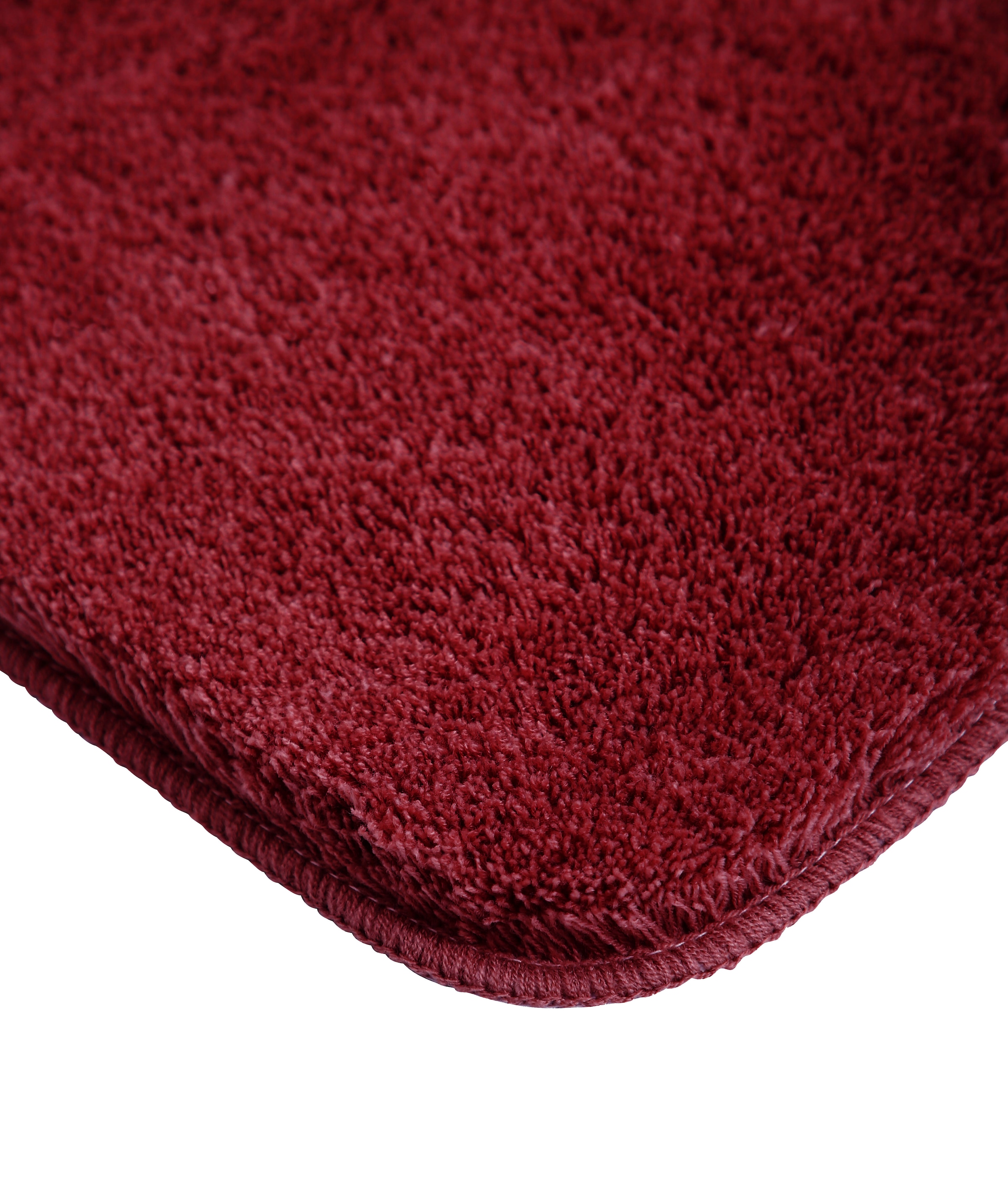 my home Badematte »Merida, Badvorleger, Badezimmer Teppich«, rutschhemmend beschichtet, fußbodenheizungsgeeignet-schnell trocknend-strapazierfähig, Badteppich, Uni Farben, rechteckig, rund & als 2-tlg. Set erhältlich