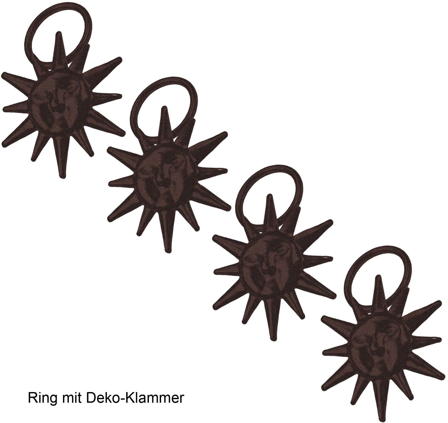 Liedeco Gardinenring "Sonne" für Gardinenstangen Ø 16 mm günstig online kaufen