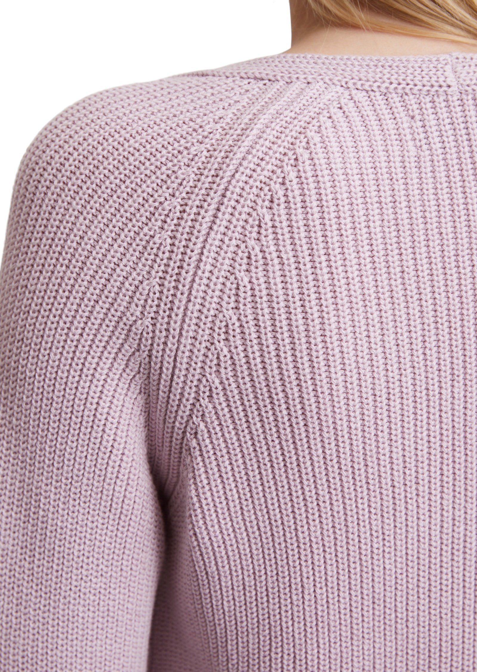 Marc O'Polo V-Ausschnitt-Pullover »aus softem Baumwoll-Garn«