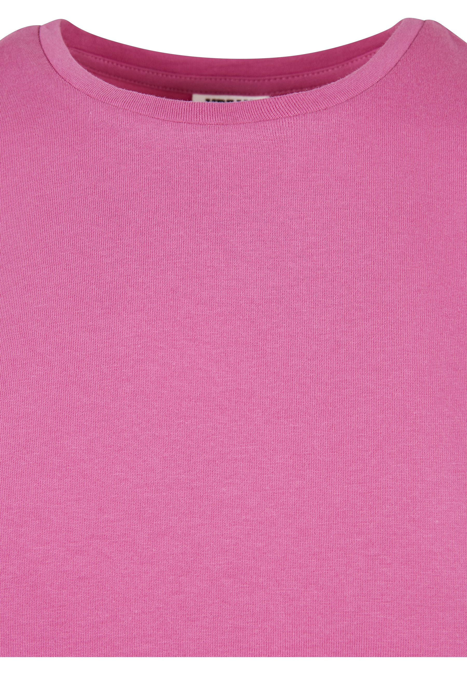 URBAN CLASSICS Shirtkleid »Urban Classics Damen Ladies Organic Empire Valance Tee Dress« 1 Stk. tlg.