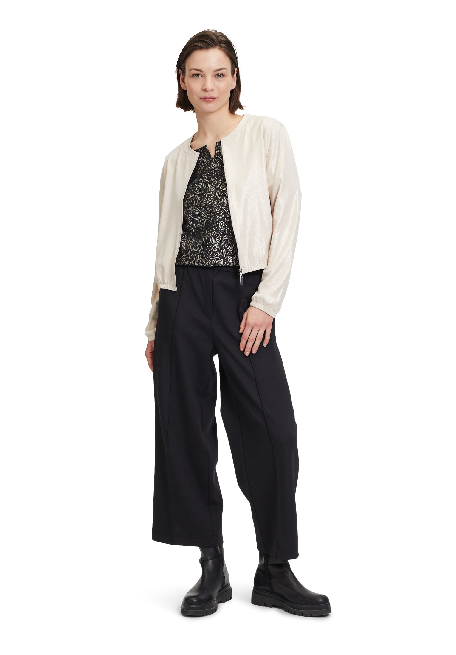 Betty&Co Culotte »Betty & Co Culotte mit Biesen«, Material