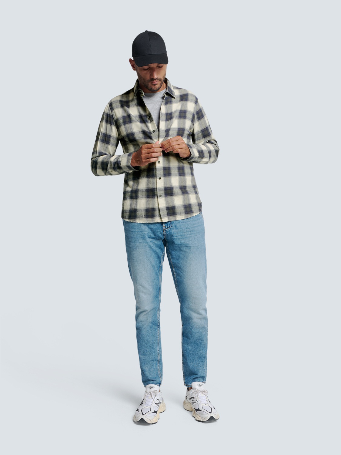 Thumbnail - NO EXCESS Langarmhemd "No Excess Karhemd"