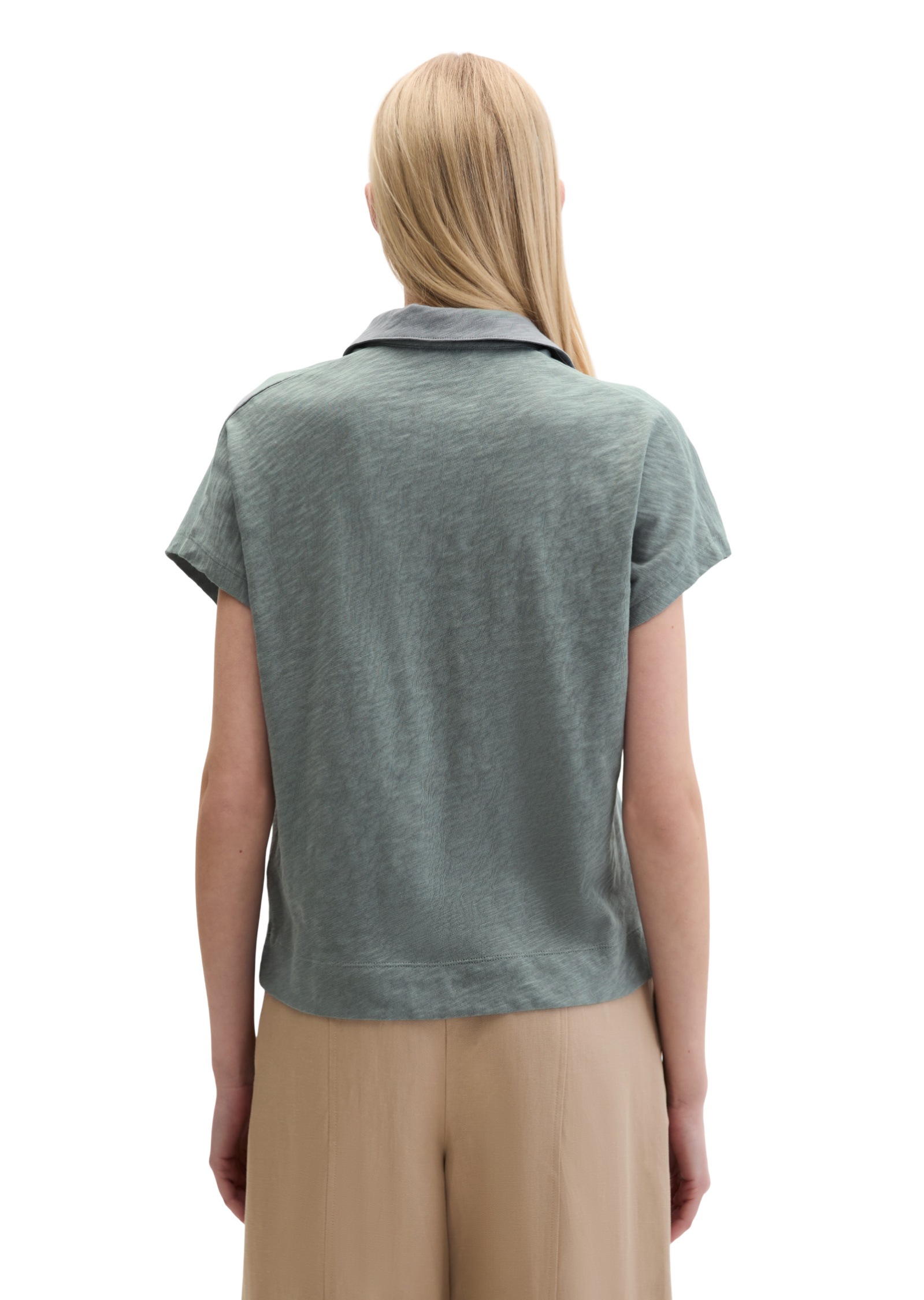 Marc O'Polo Poloshirt »aus Slub Jersey«