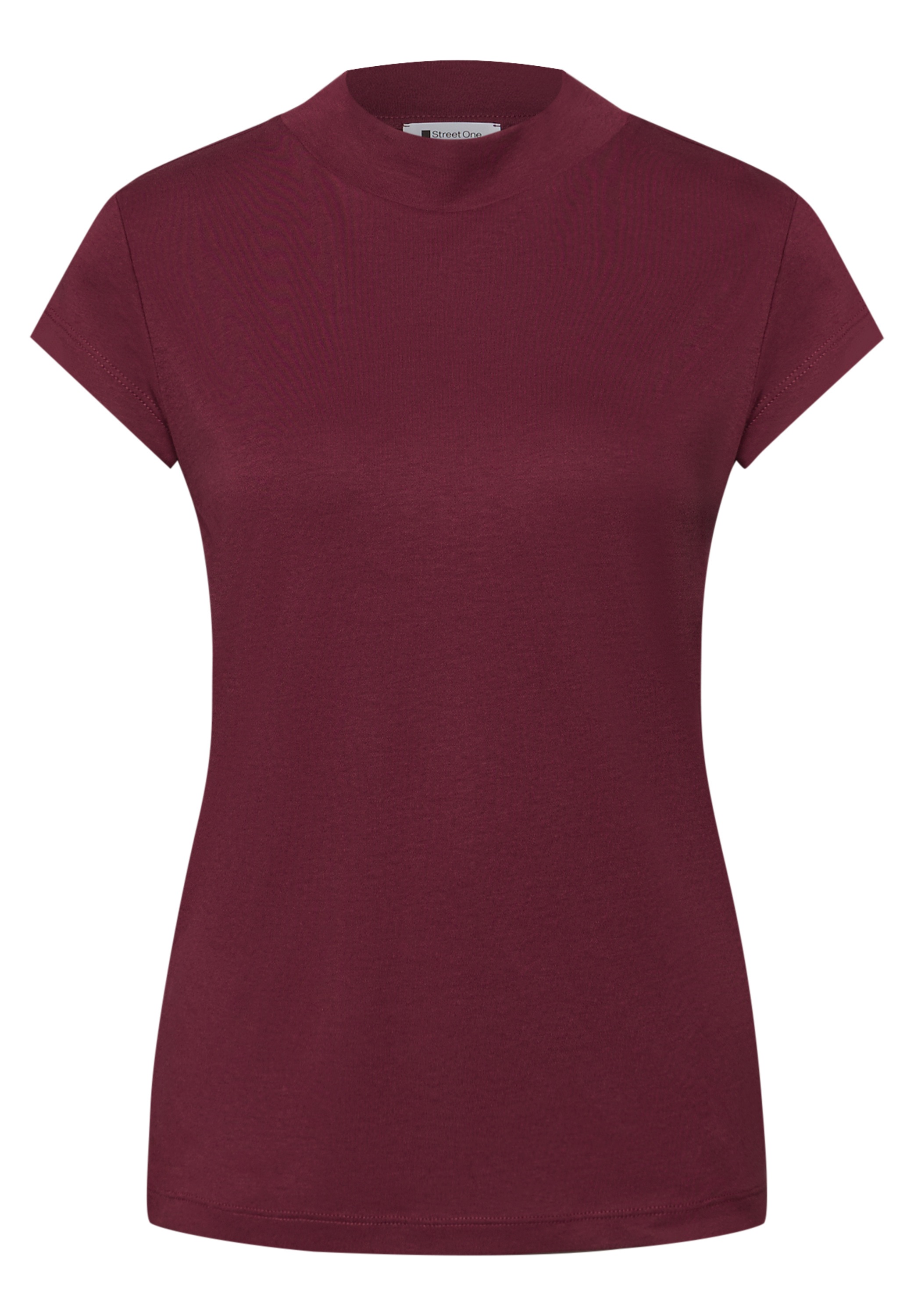 STREET ONE Stehkragenshirt Basic