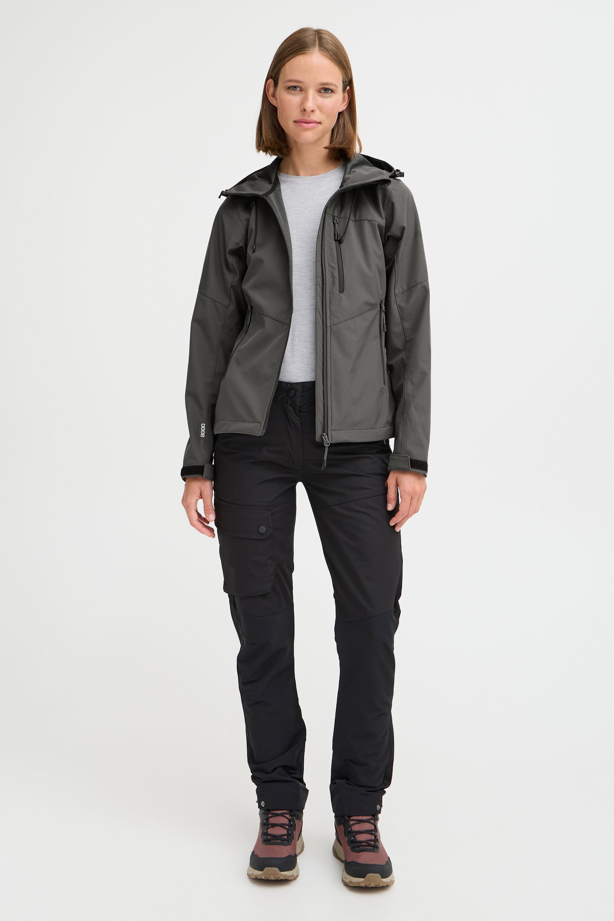 North Bend Softshelljacke »Softshelljacke NBRosa W W-PRO 8.000 mit wasserdichter Beschichtung«
