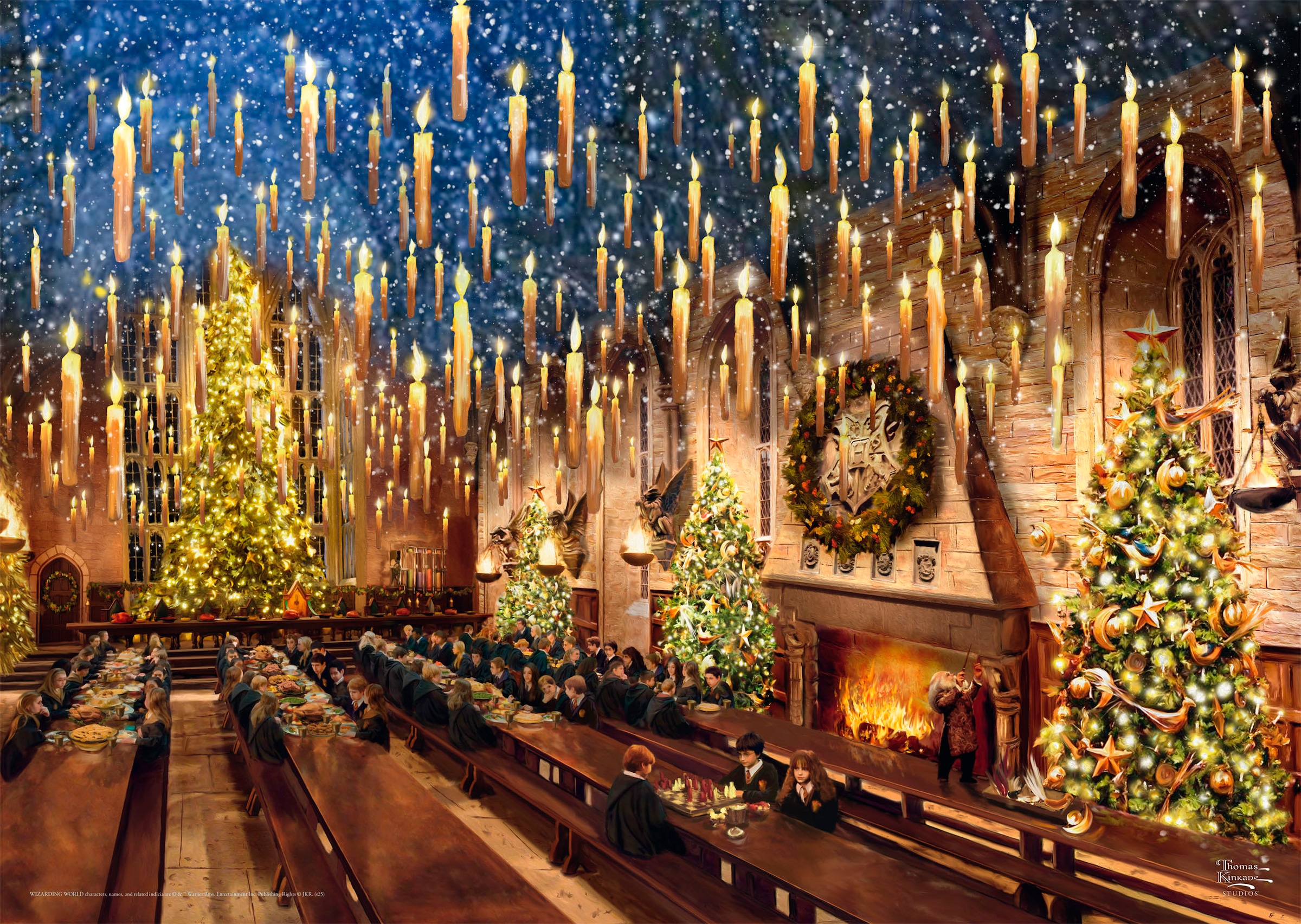Schmidt Spiele Puzzle »Wizarding World, Harry Potter™, Great Hall von Thomas Kinkade«, Made in Germany