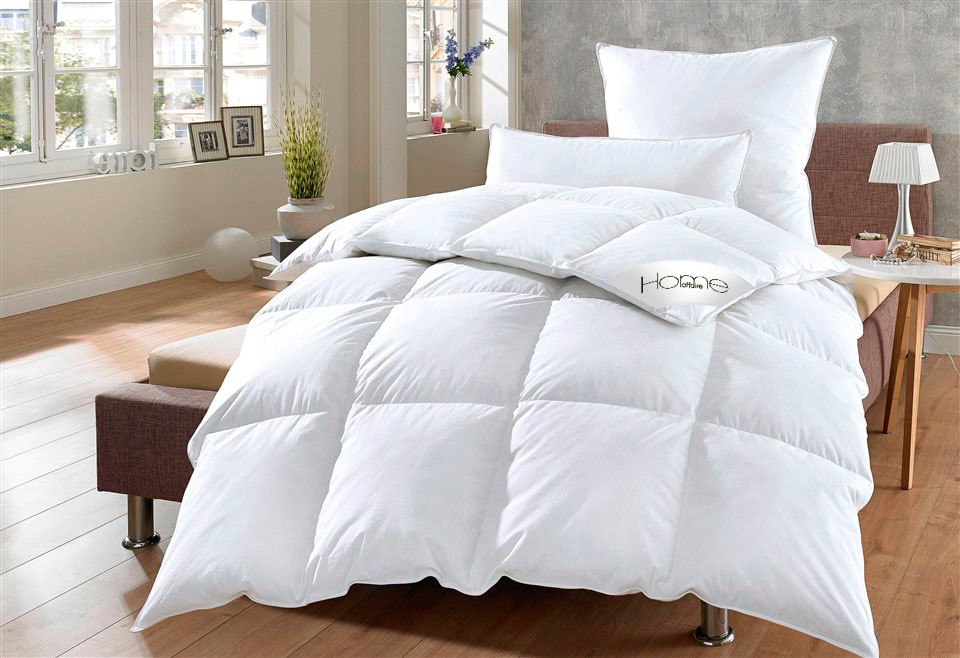 OTTO home Daunenbettdecke + Kopfkissen "Köniz, Bettdecke 135x200&155x220 cm günstig online kaufen