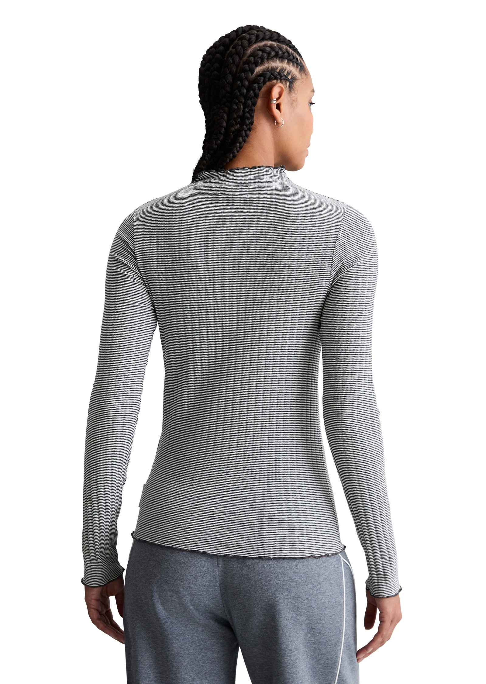 Marc O'Polo DENIM Langarmshirt »aus Bio-Baumwoll-Mix«