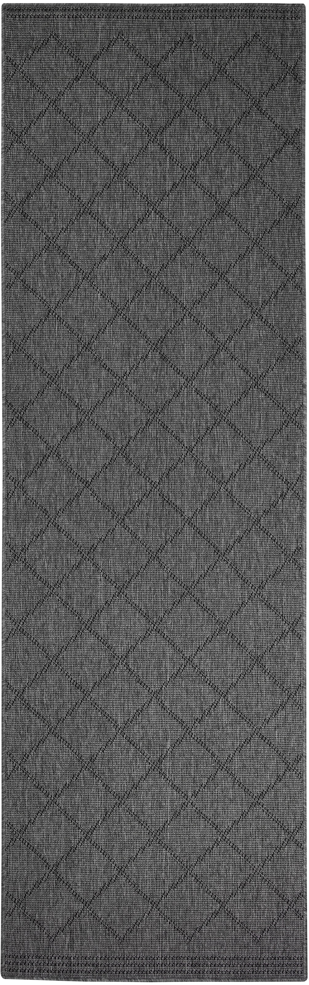 NORTHRUGS Teppich »Corsica Wendeteppich«, rechteckig, 5 mm Höhe, In-& Outdoor, Wetterfest, Balkon, Läufer, Wohnzimmer, Wasserfest