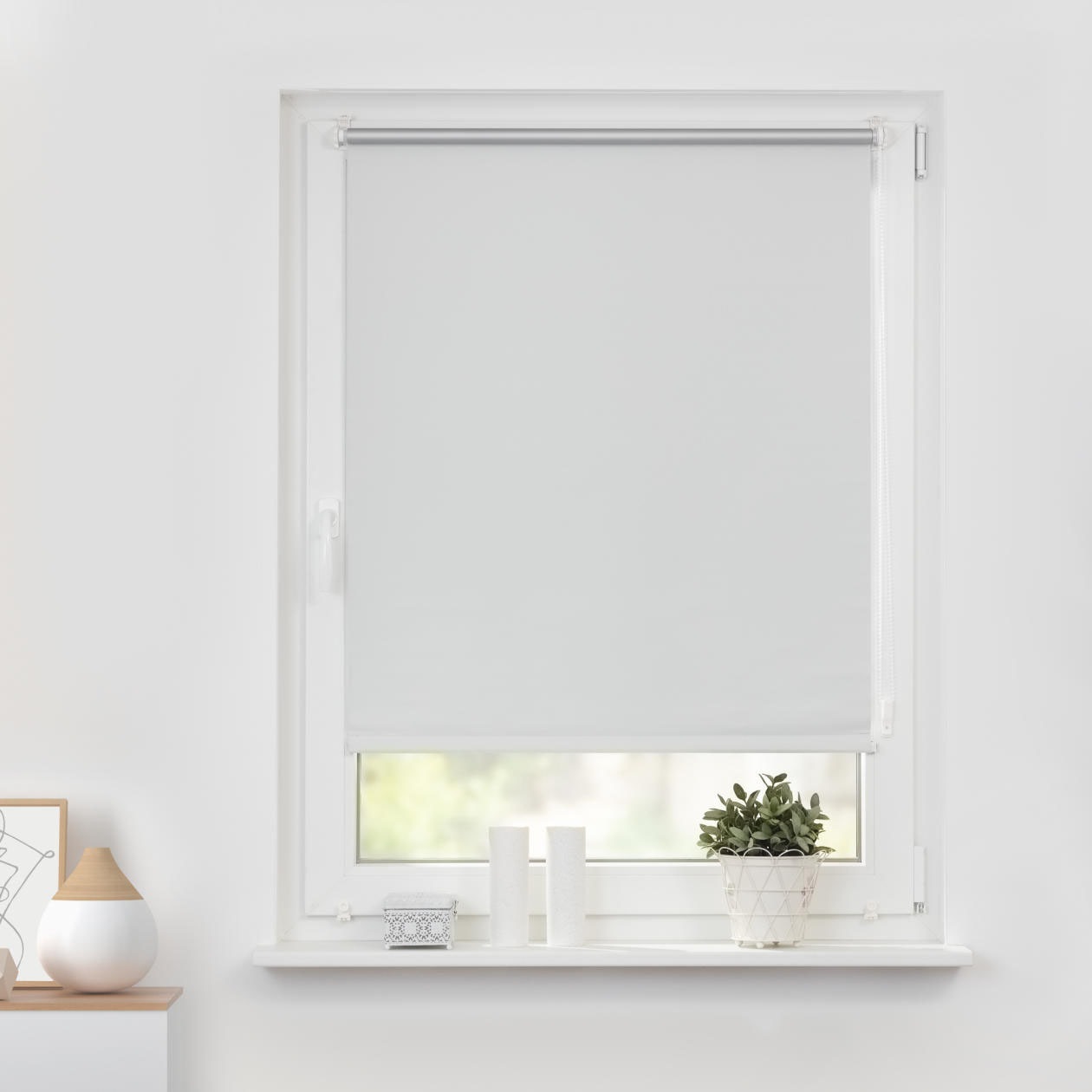 Thumbnail - LICHTBLICK ORIGINAL Seitenzugrollo "Verdunkelungsrollo Thermo-Rollo Klemmfix ohne Bohren" verdunkelnd Hitzeschutz Verdu...