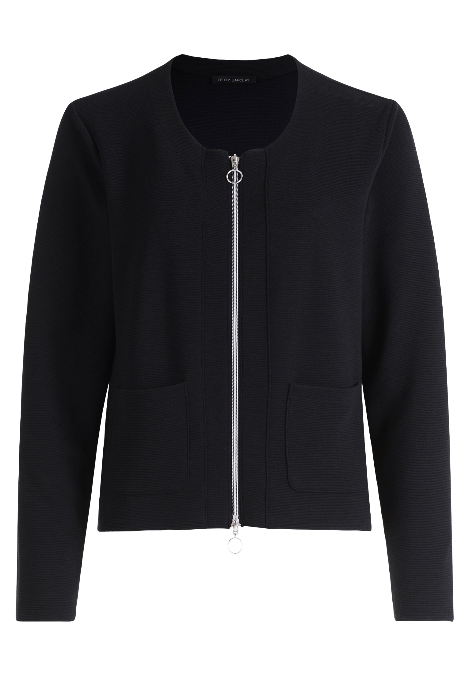 Betty Barclay Sweatjacke "Betty Barclay Shirtjacke mit Struktur", Taschen günstig online kaufen