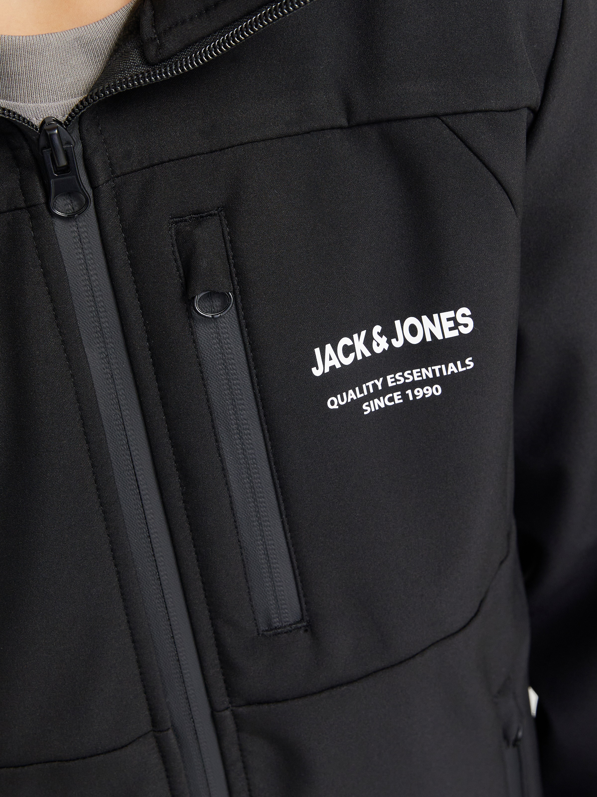 Jack & Jones Theo Softshell Jacket Black 12 Years Boys 3