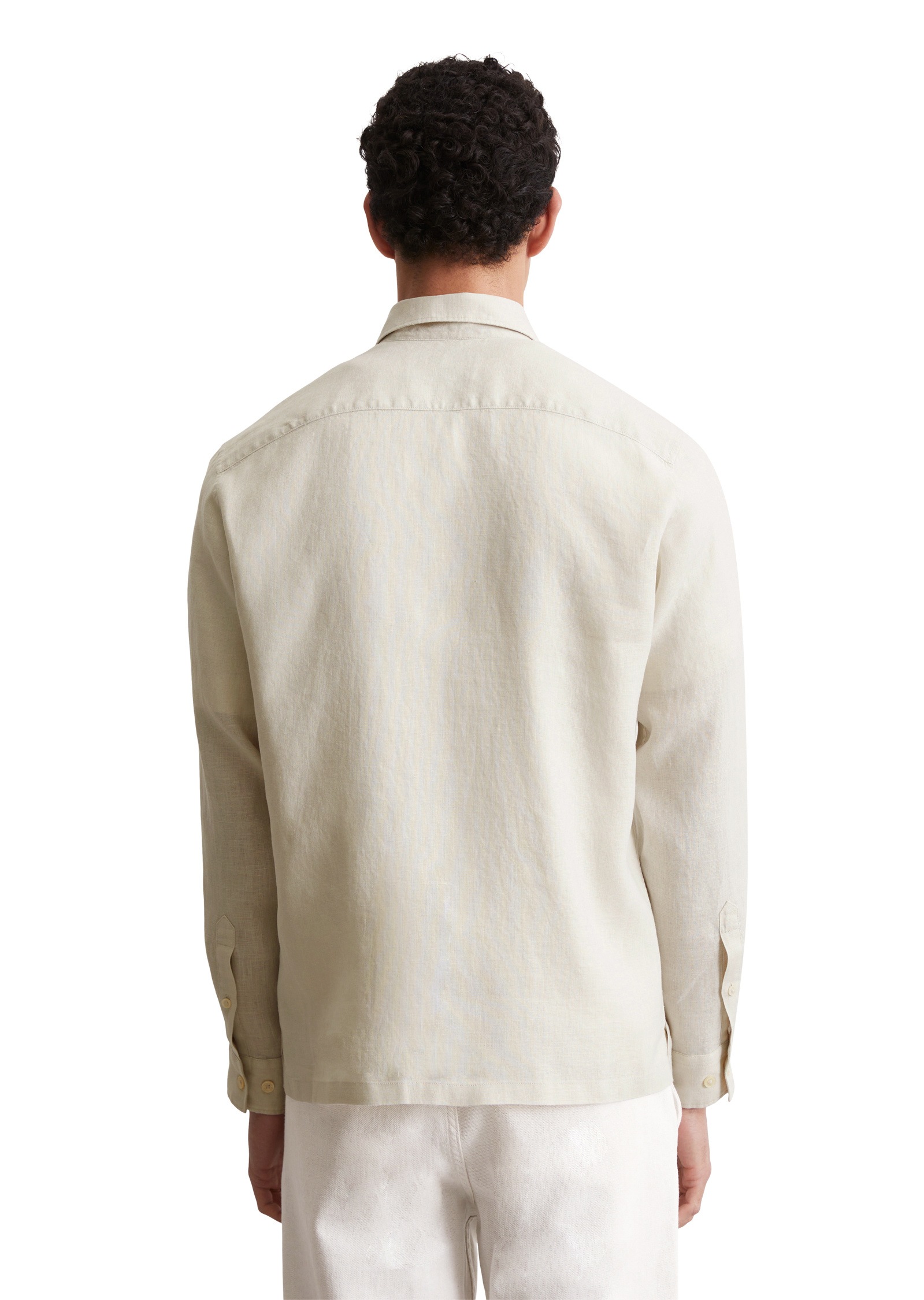 Thumbnail - Marc OPolo Langarmhemd "aus reinem Leinen"